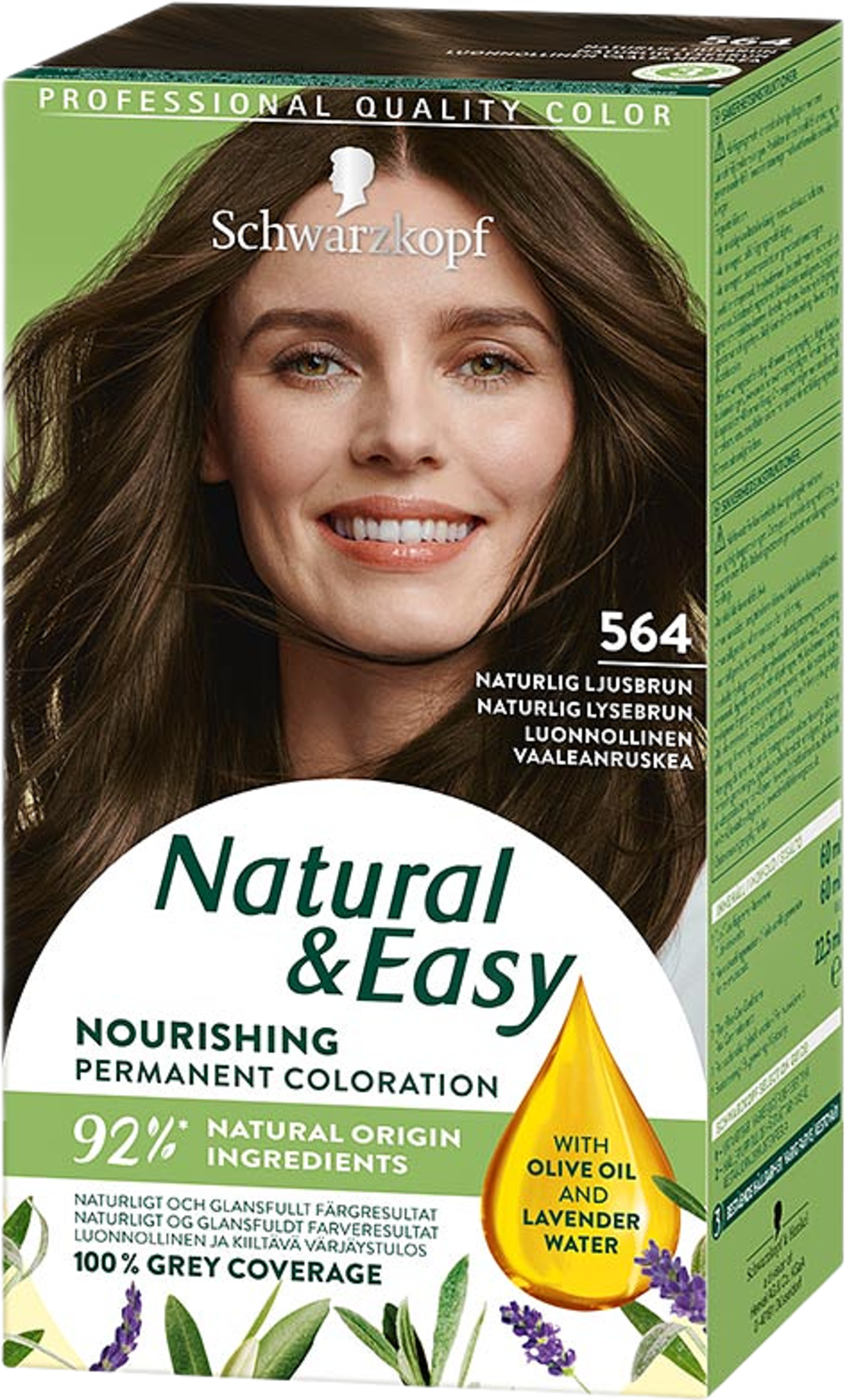 Natural & Easy 564 Naturlig Ljusbrun