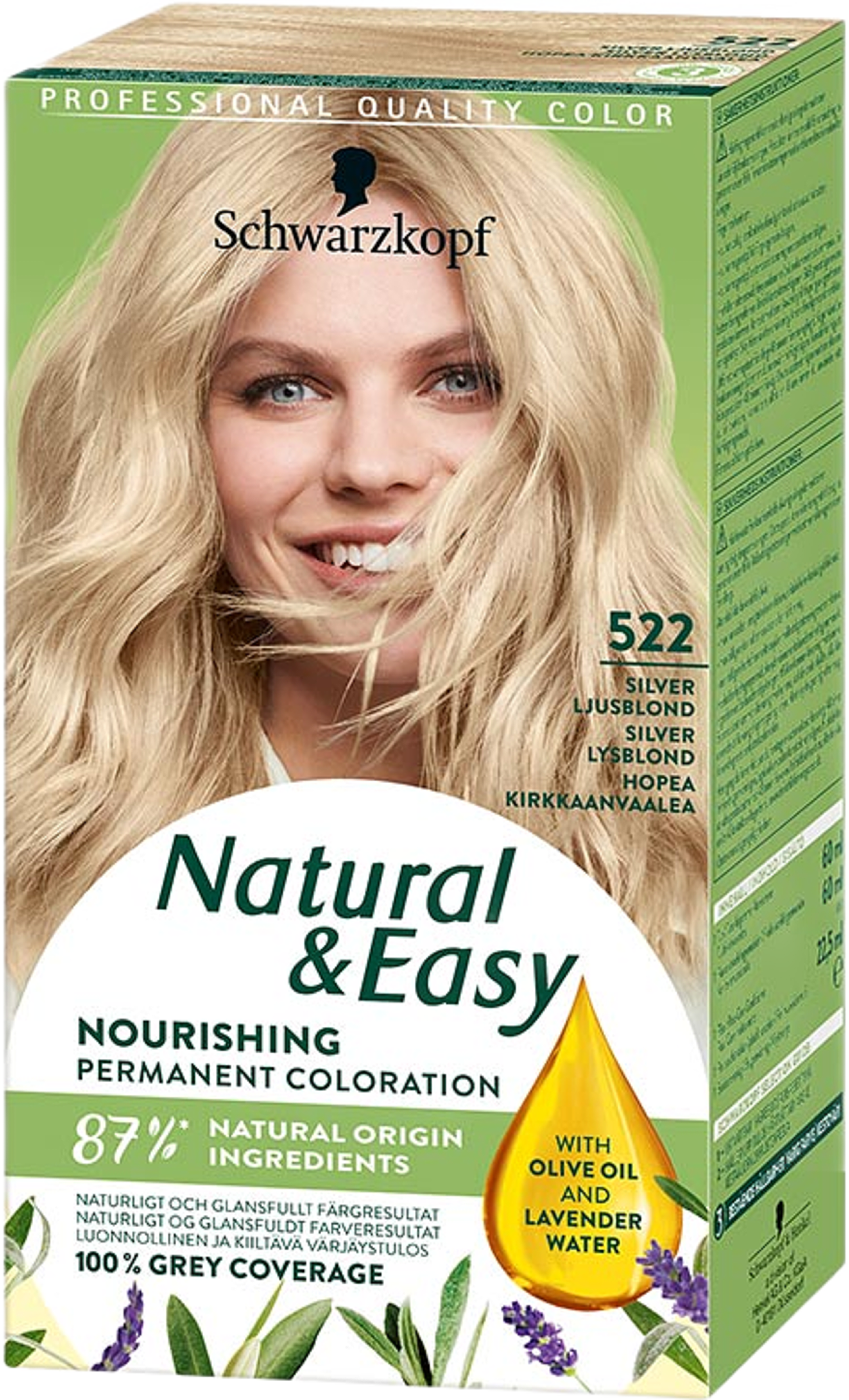 Natural & Easy 522 Silver Ljusblond