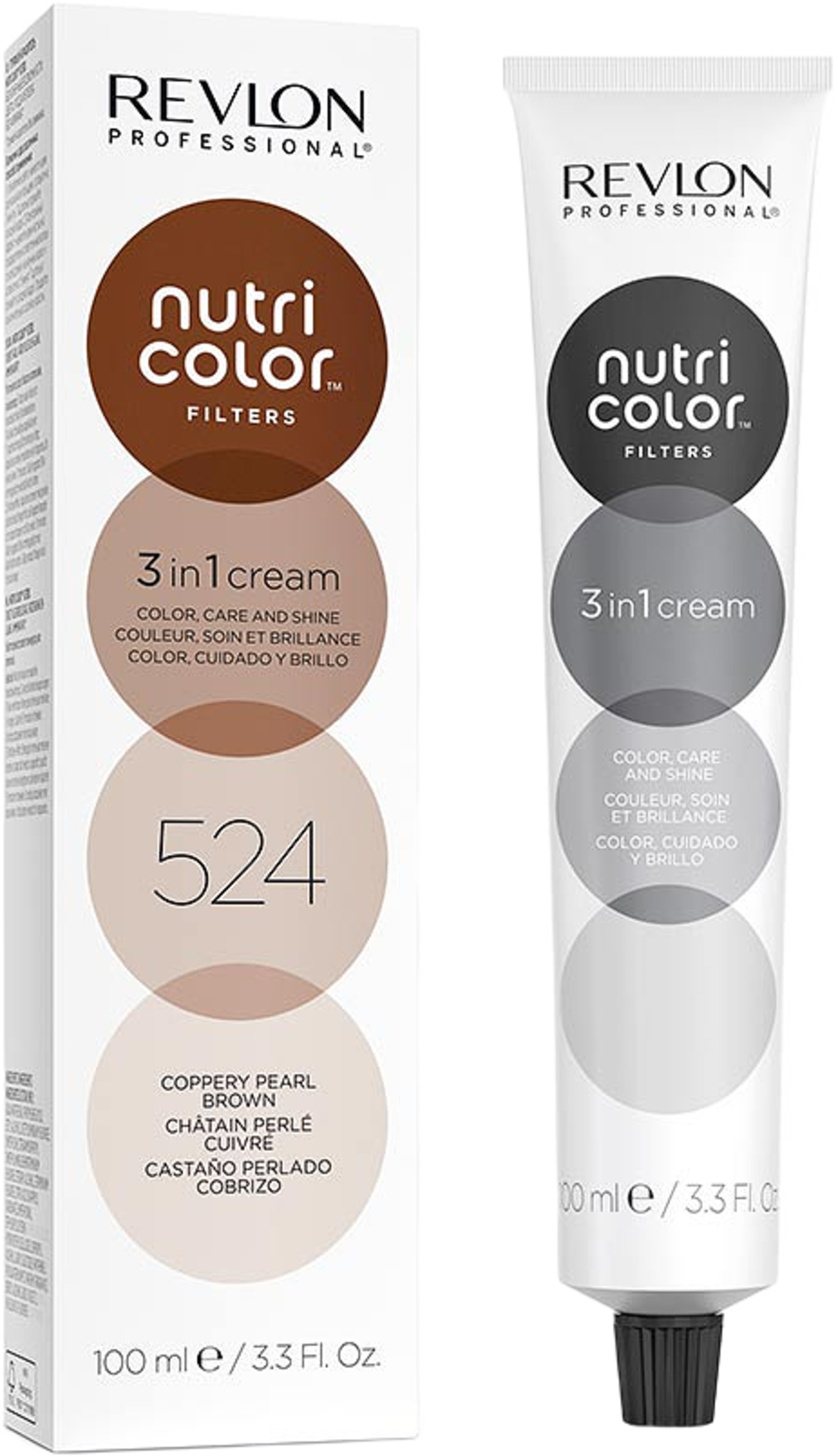 Nutri Color Filters 524 Coppery Pearl Brown