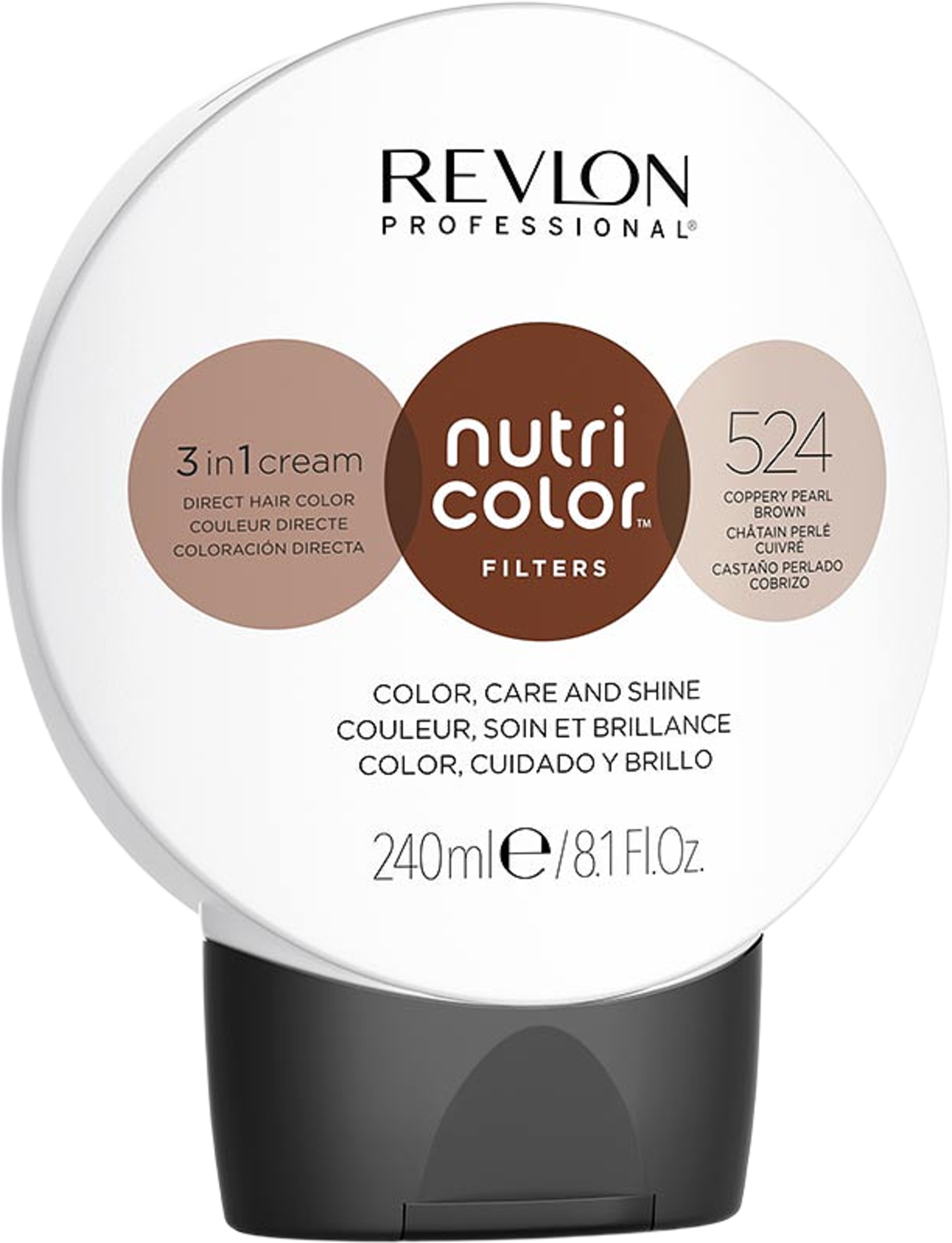 Nutri Color Filters 524 Coppery Pearl Brown