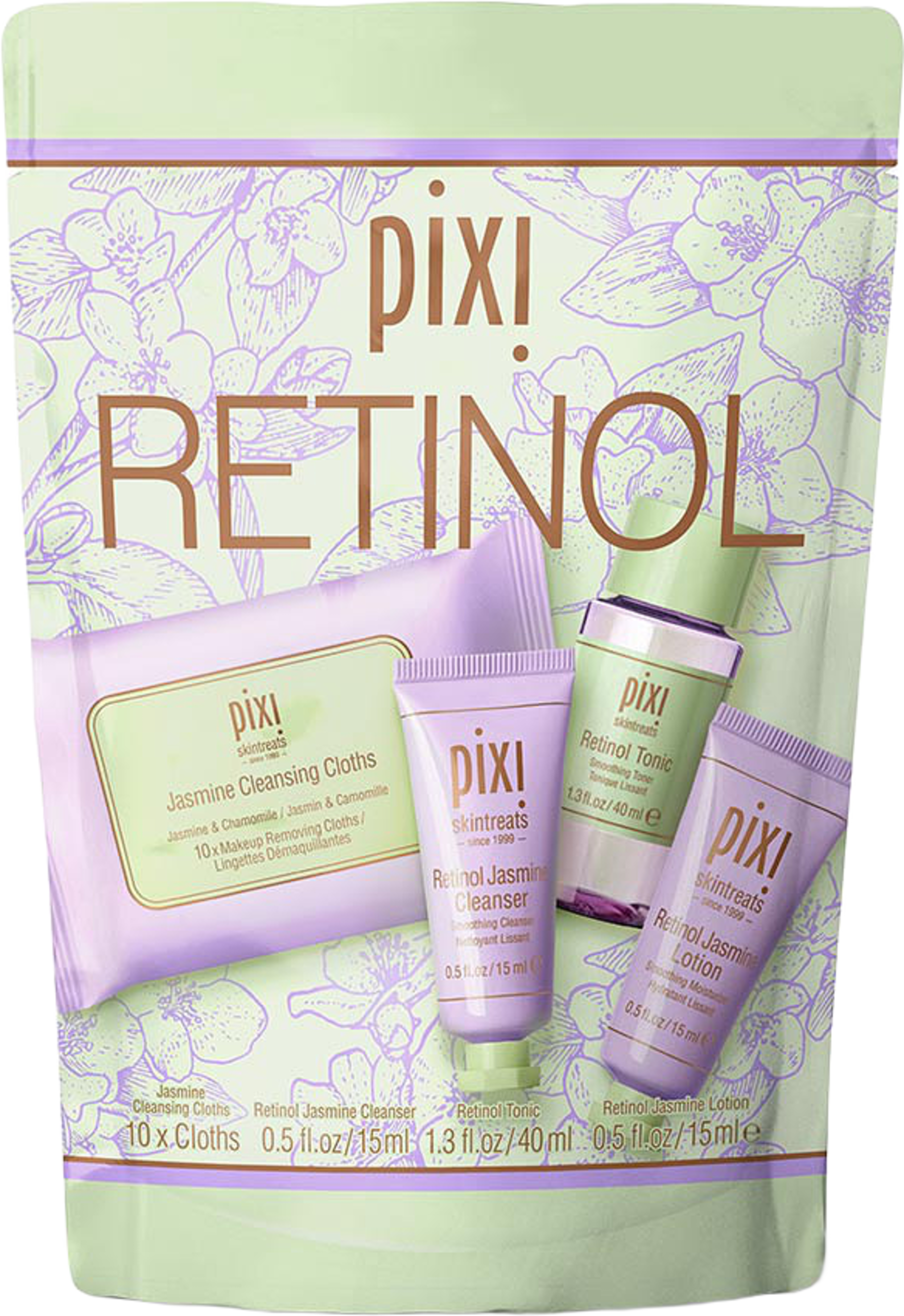 RETINOL Beauty in a bag, från Pixi. Klicka för att öppna bilden i stort format