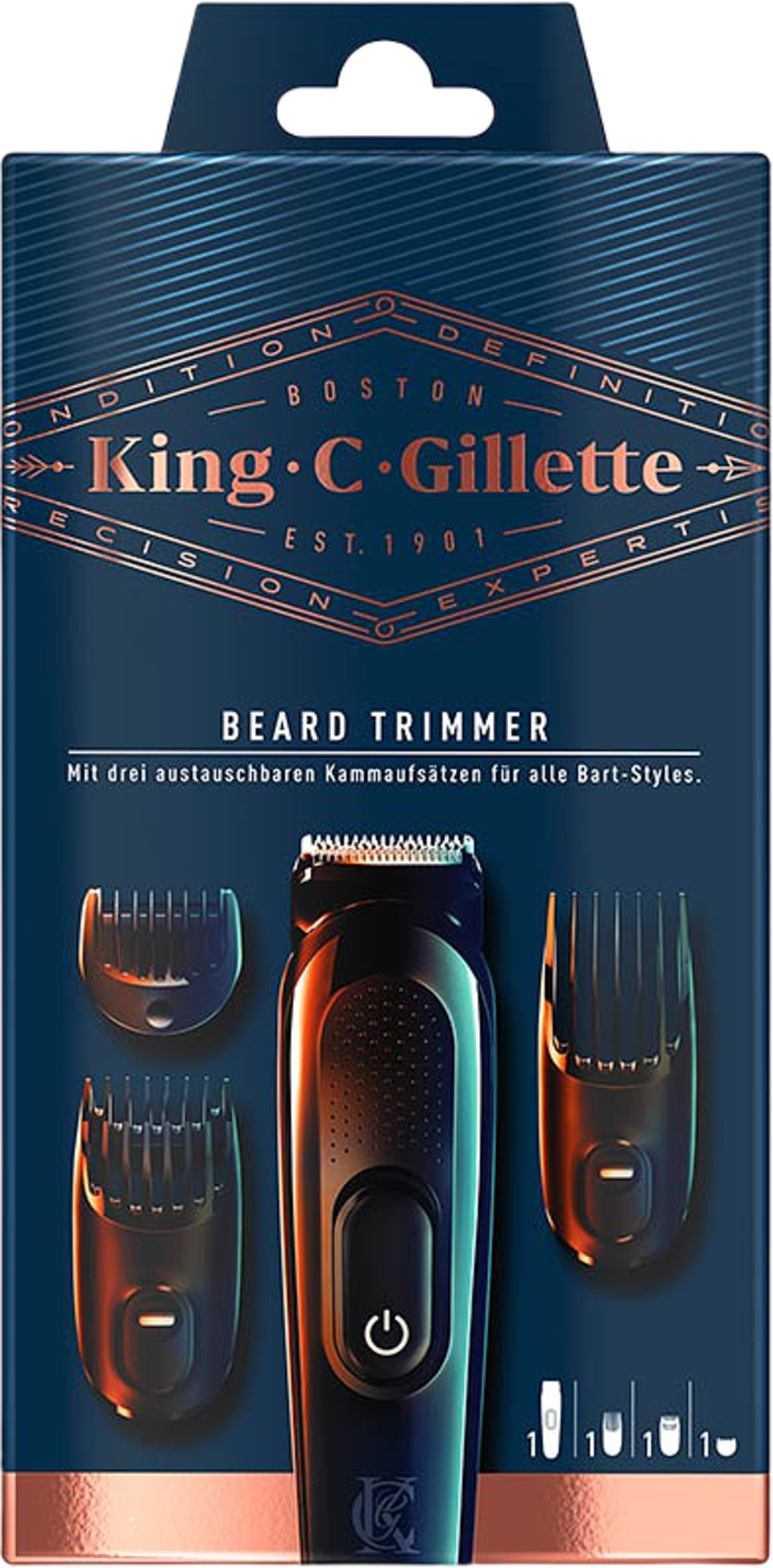 Sladdlöst Skäggtrimmerkit