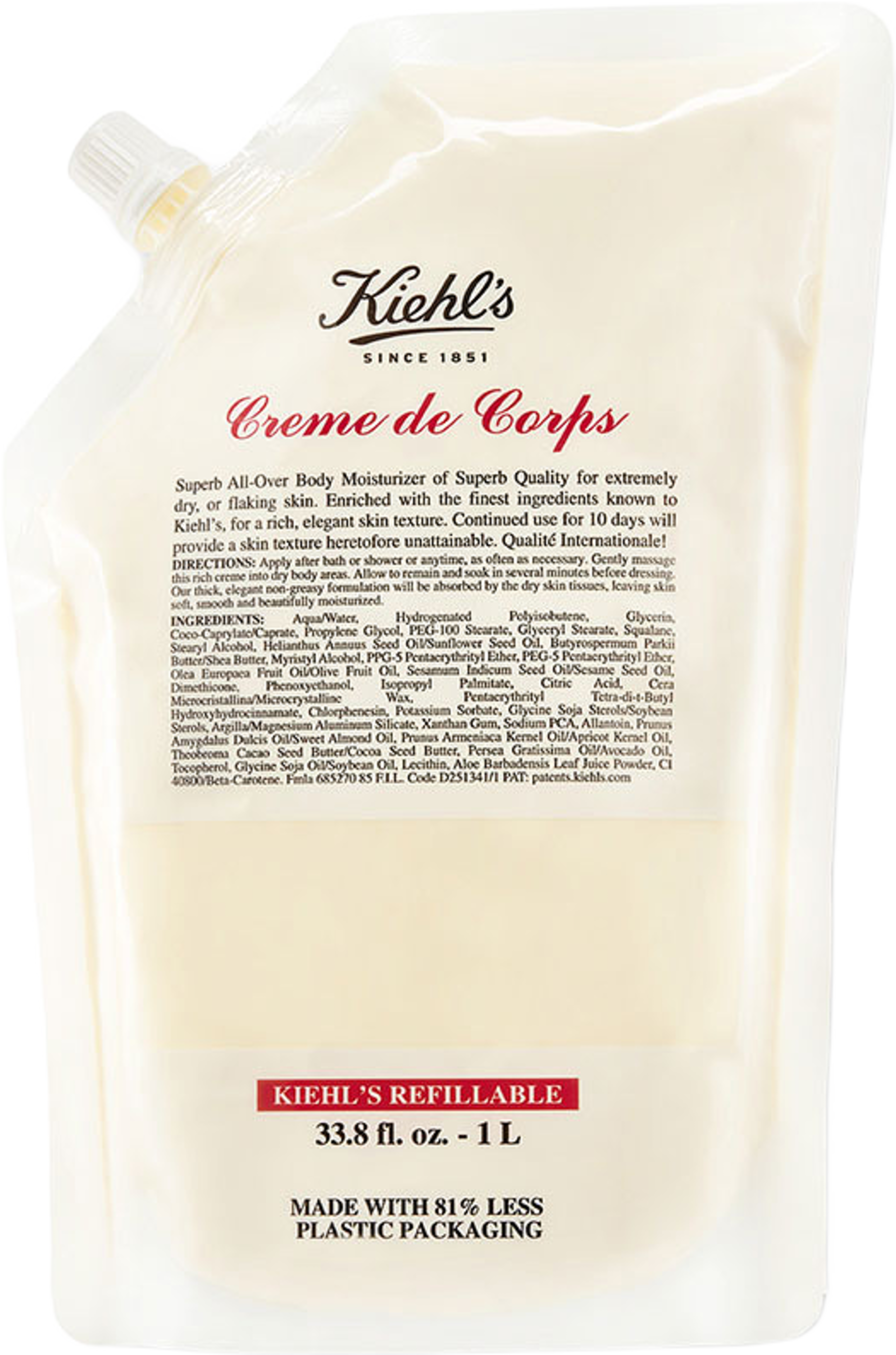 Creme De Corps Hydrating Body Moisturizer Refill