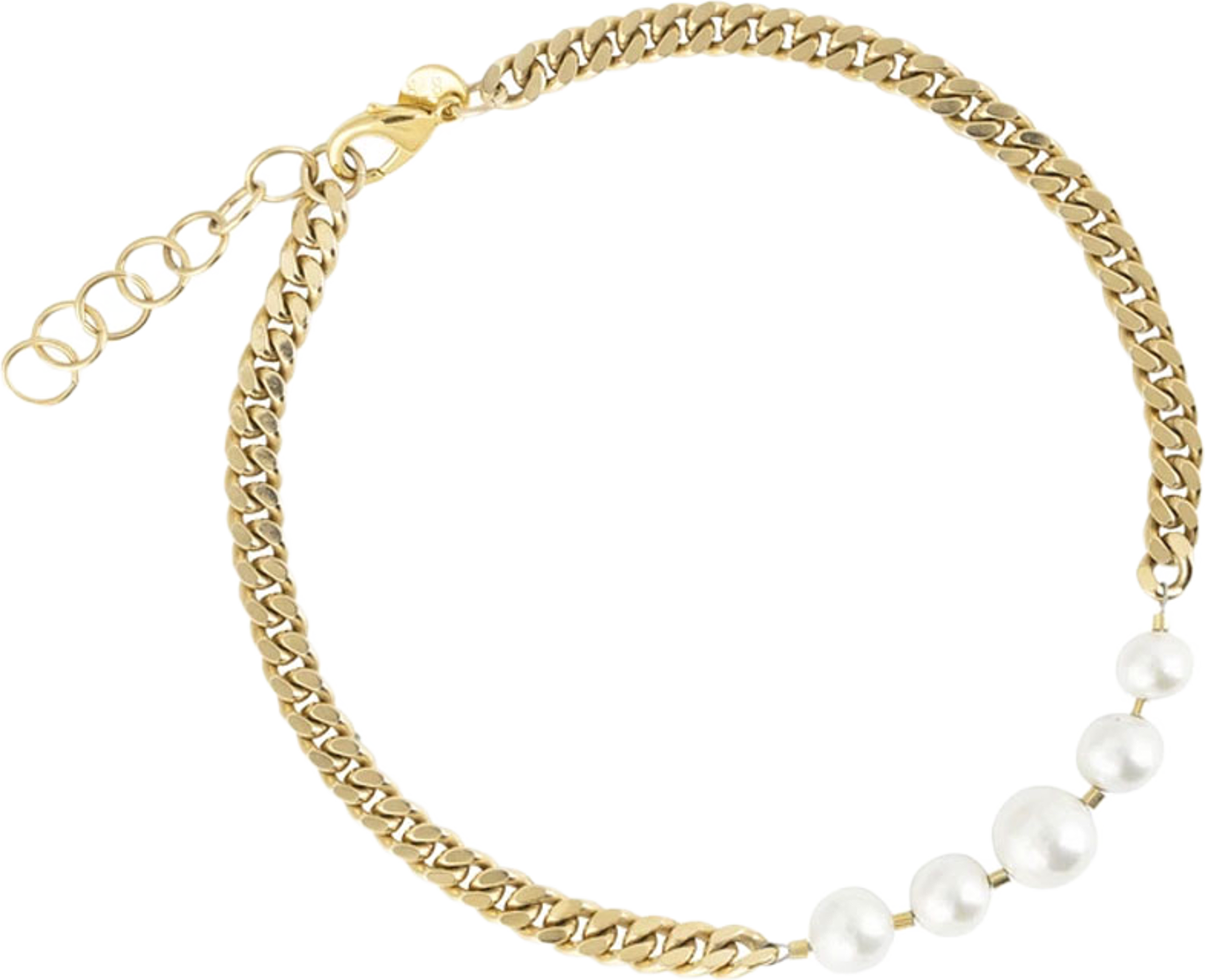 Pearl Chain Short Necklace
