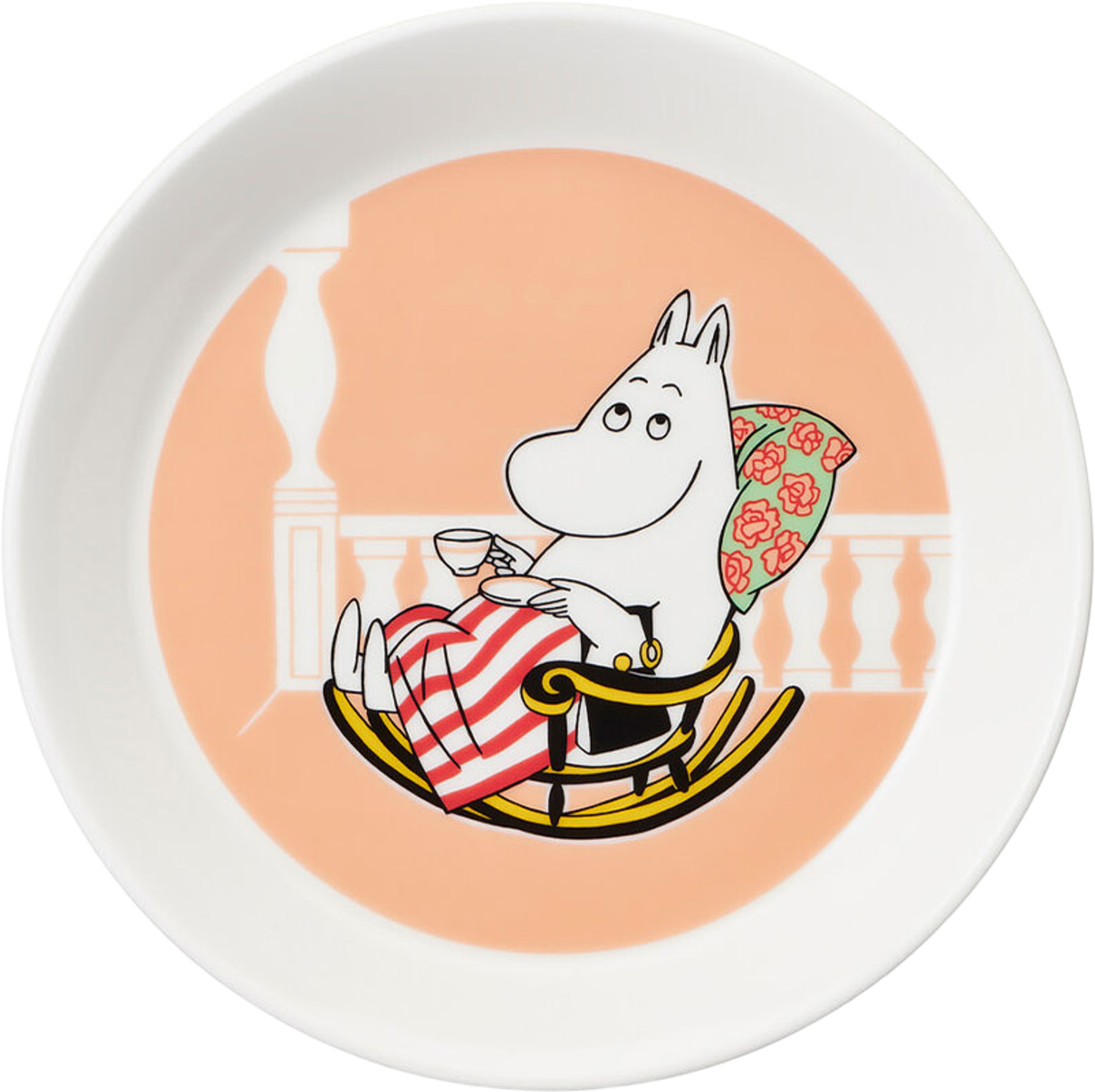 Mumin tallrik 19 cm Muminmamma marmelad