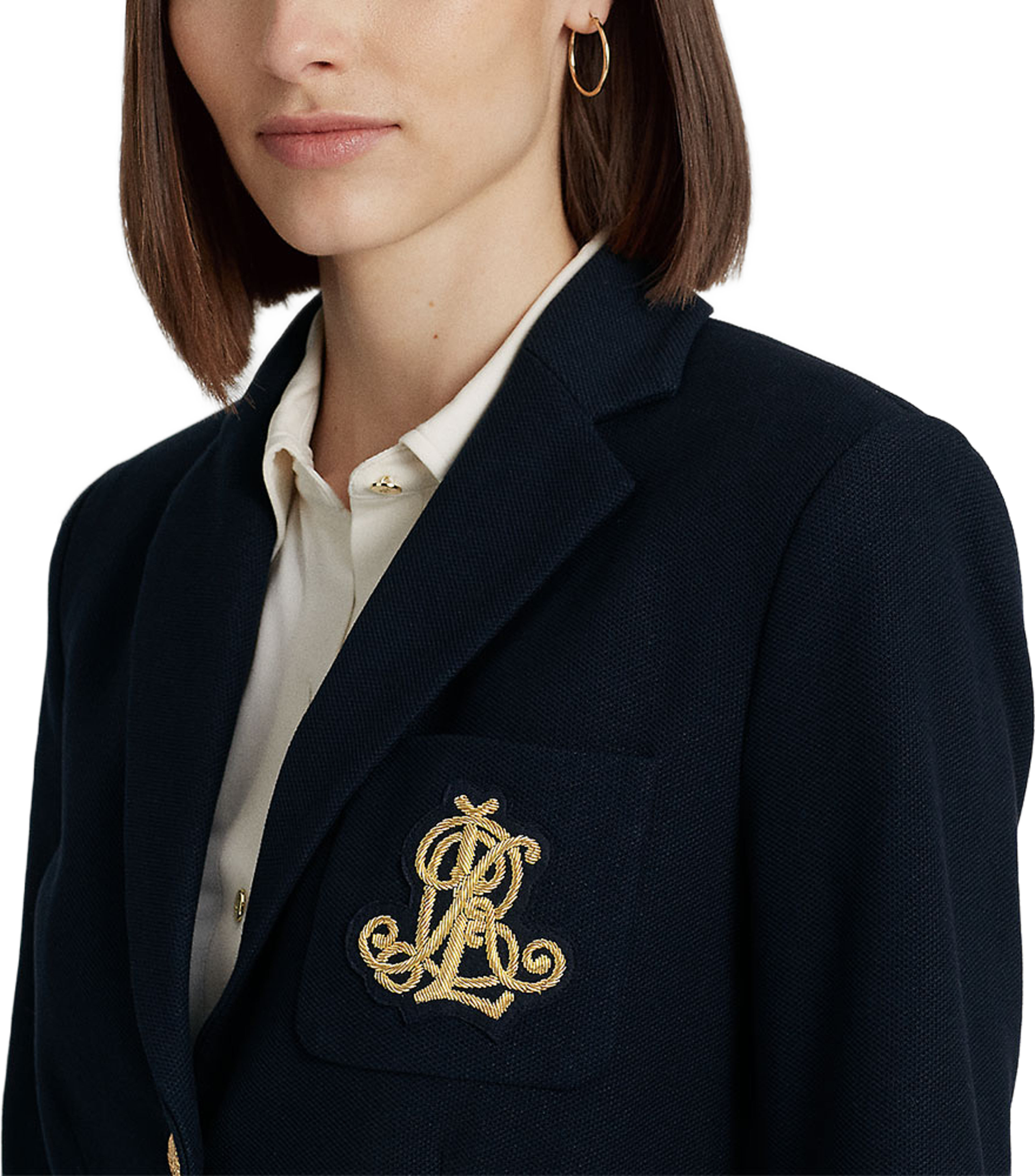 Patch Jacquard Blazer