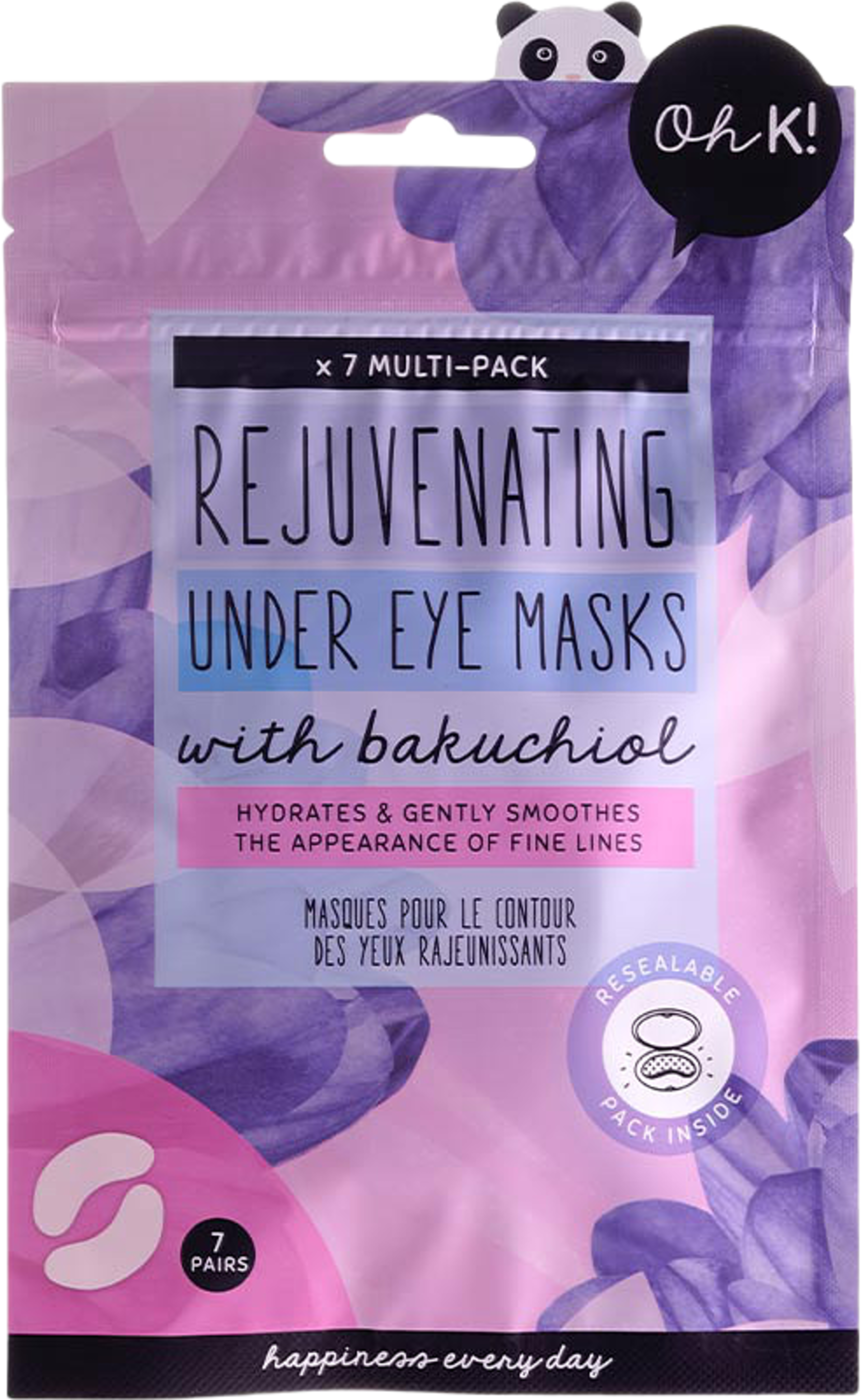 Skin Rejuvenating Under Eye Masks - 7 pack