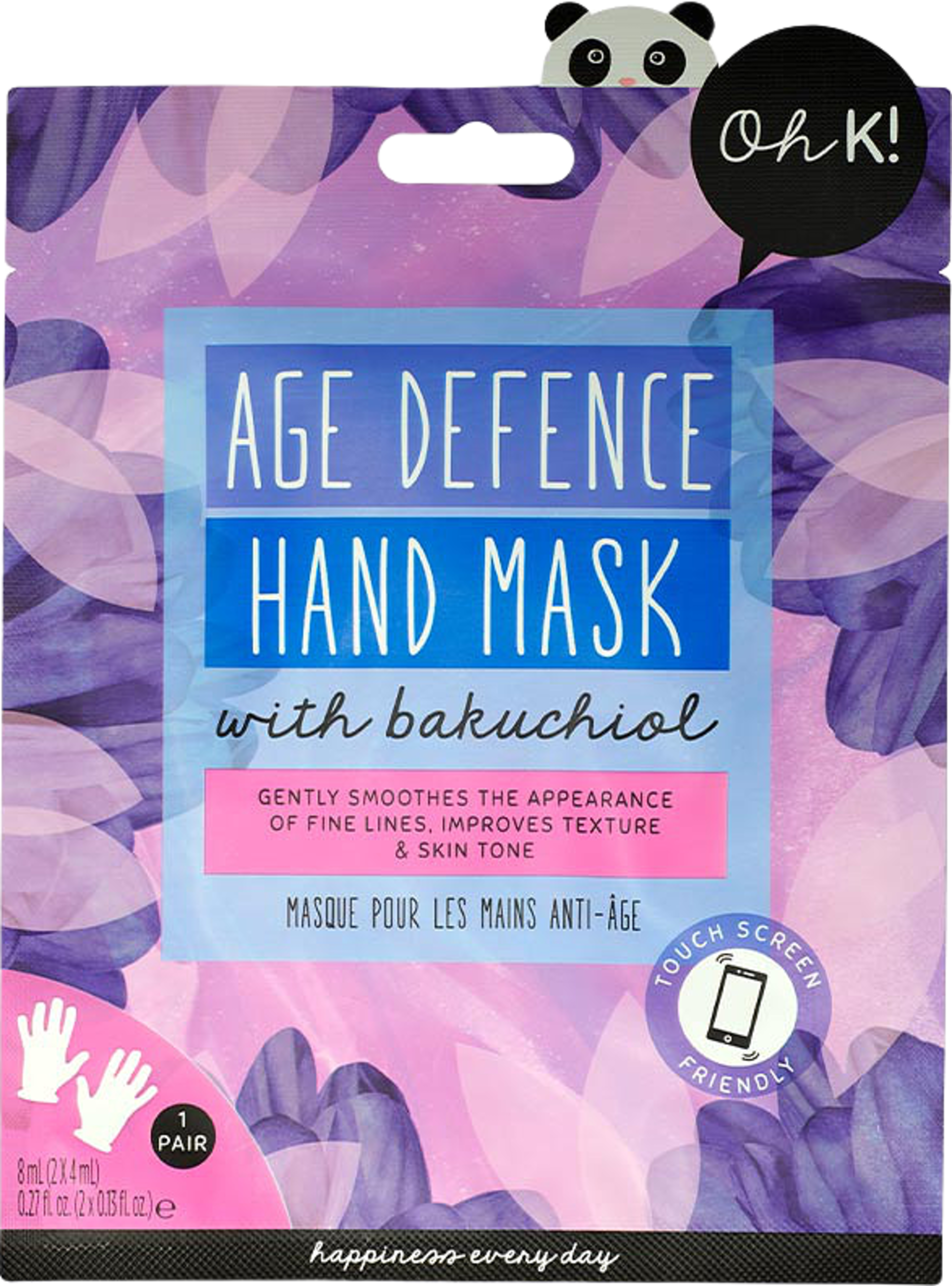 Age Defense Hand Mask, från Oh K, i färgen Purple. Klicka för att öppna bilden i stort format
