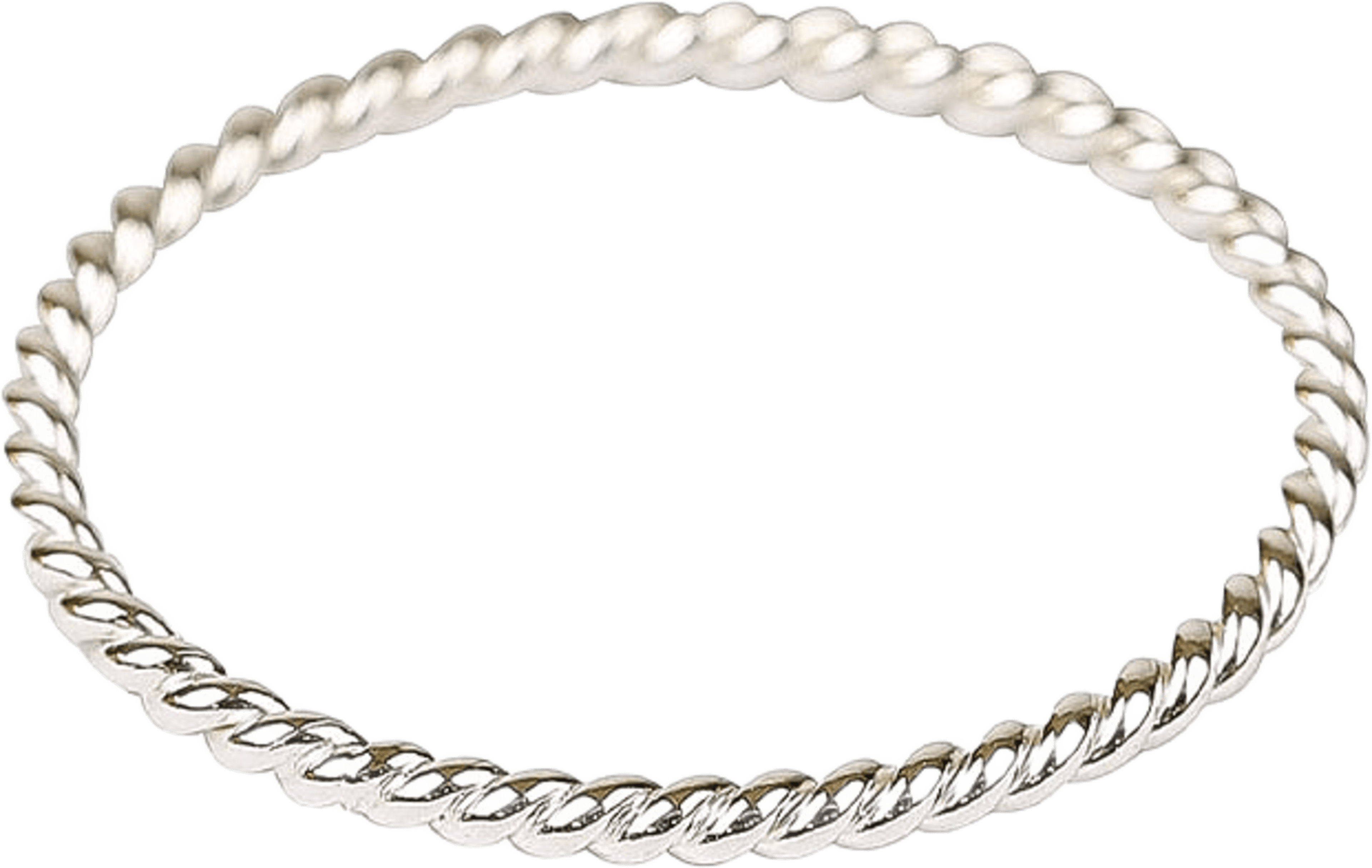 Tiny Twisted Ring Silver 6