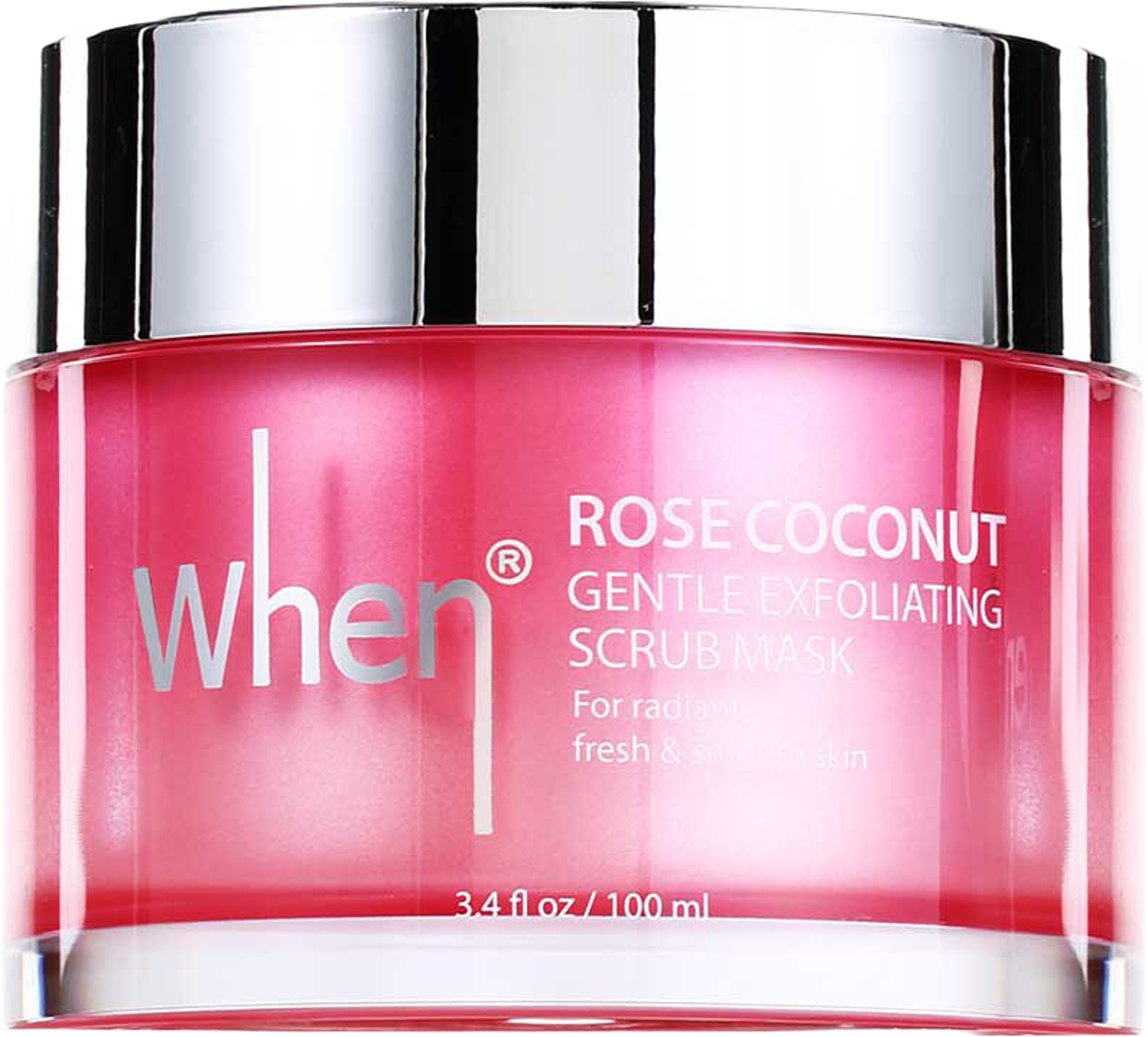 Rose Coconut Gentle Exfoliating Scrub Mask