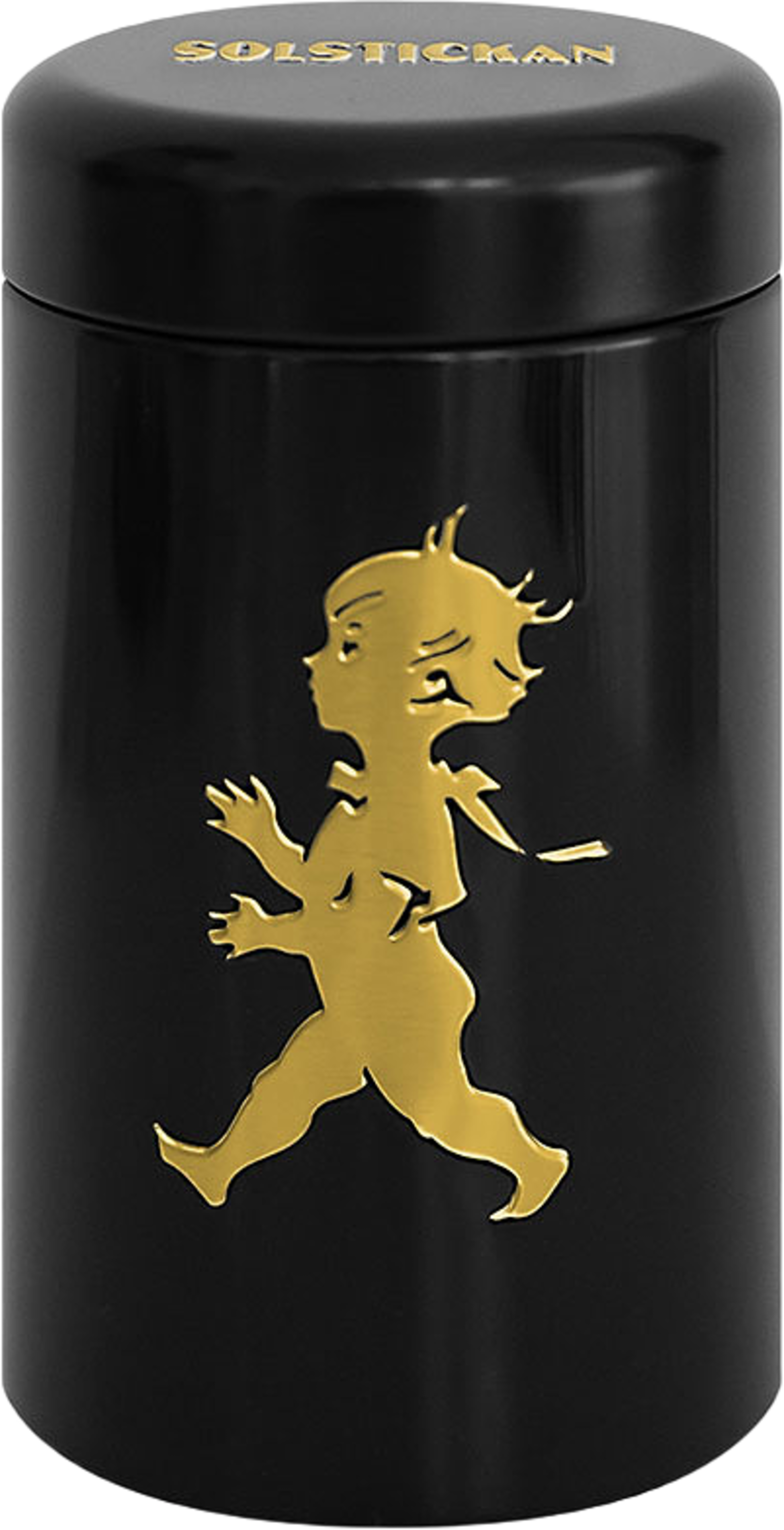 Tändsticksrör – Svart / Guld