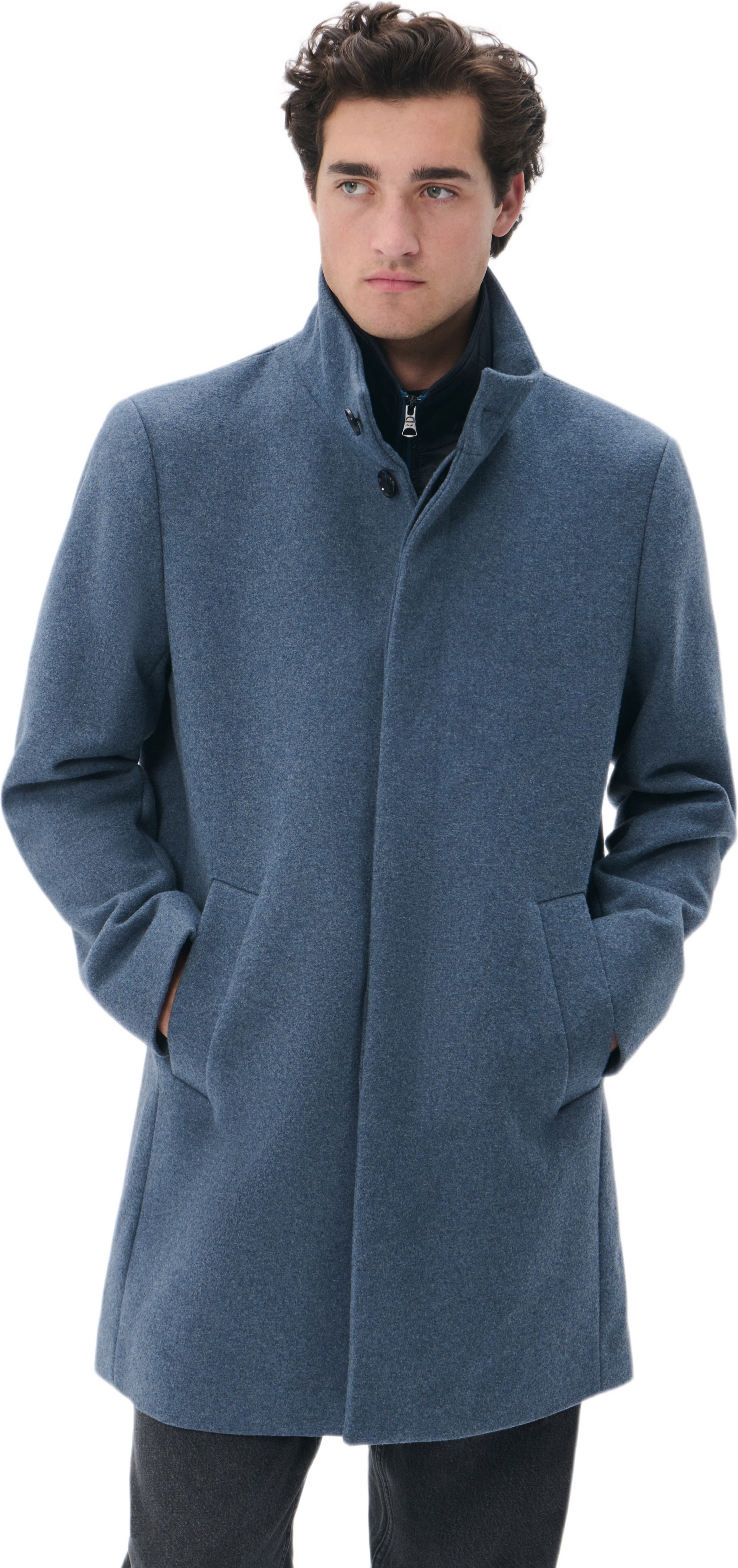 Harvey Outerwear, från Matinique, i färgen Dust Blue. Klicka för att öppna bilden i stort format