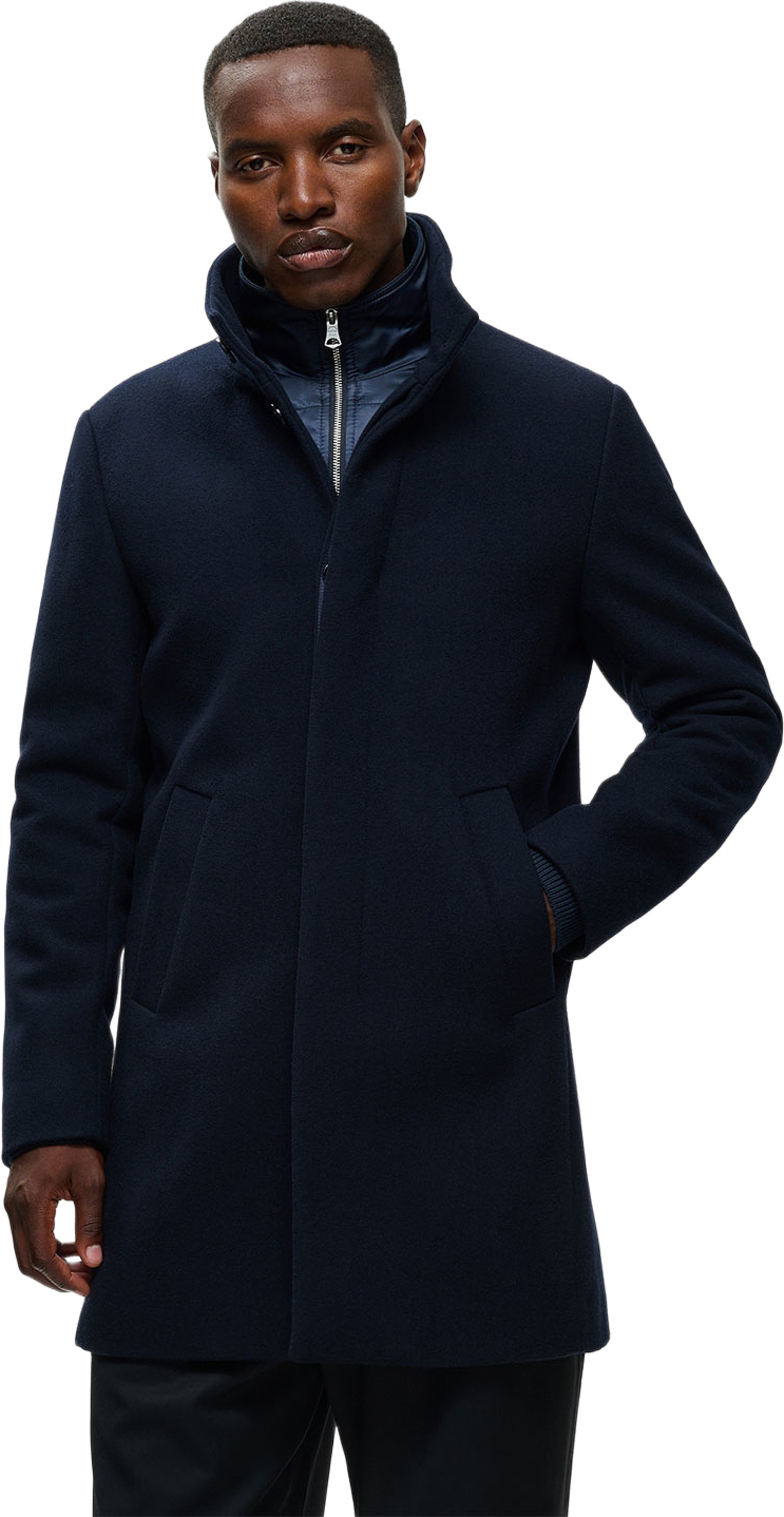 Harvey Outerwear, från Matinique, i färgen Dark Navy Aw. Klicka för att öppna bilden i stort format