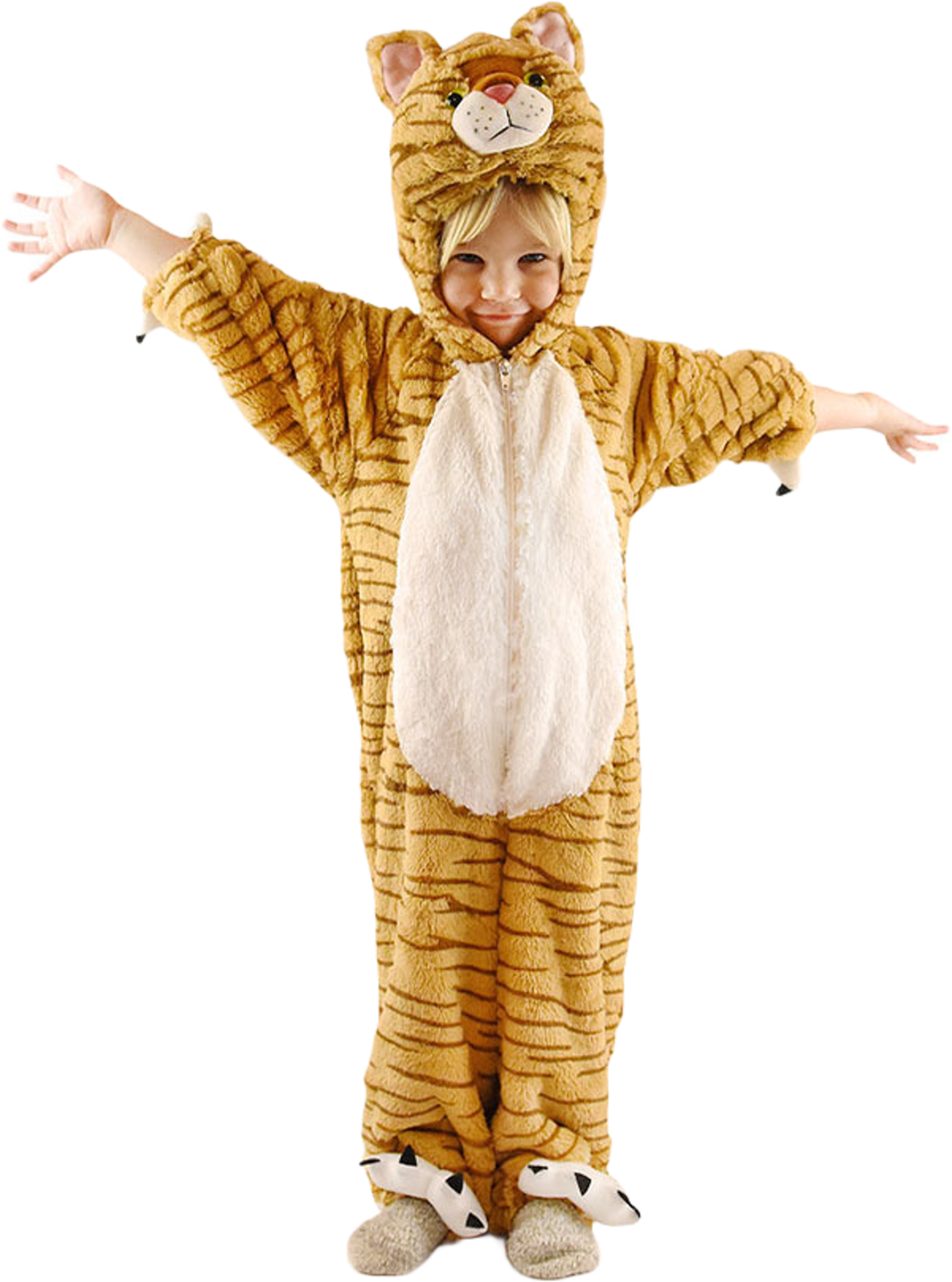 Kattdräkt onepiece 3-4 år