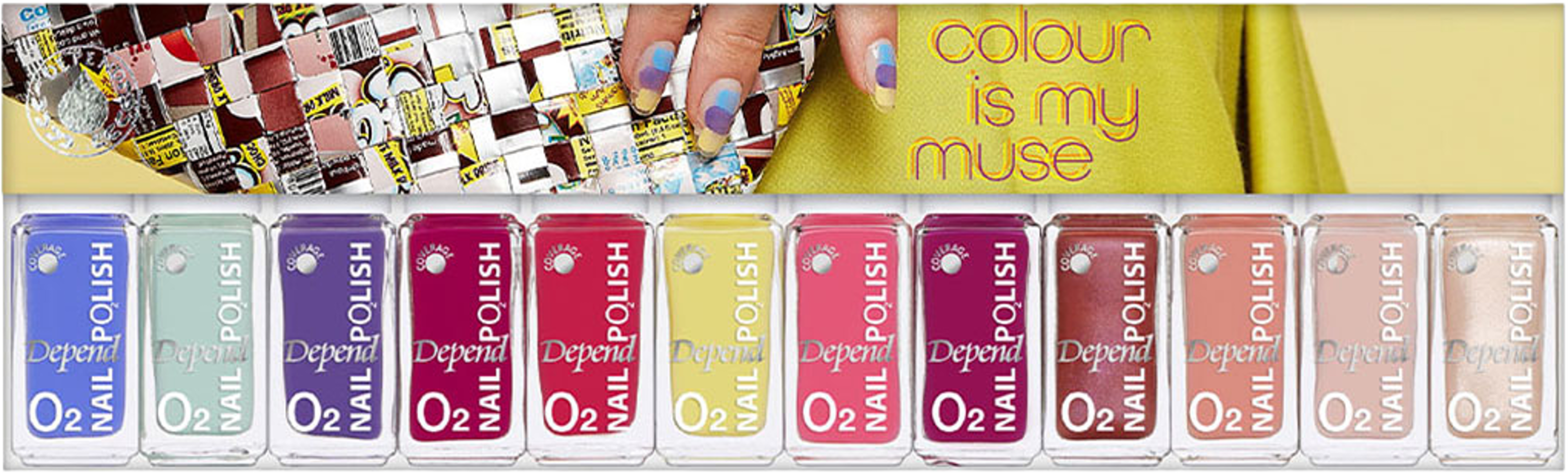 O2 Kollektionsbox - Colour Is My Muse