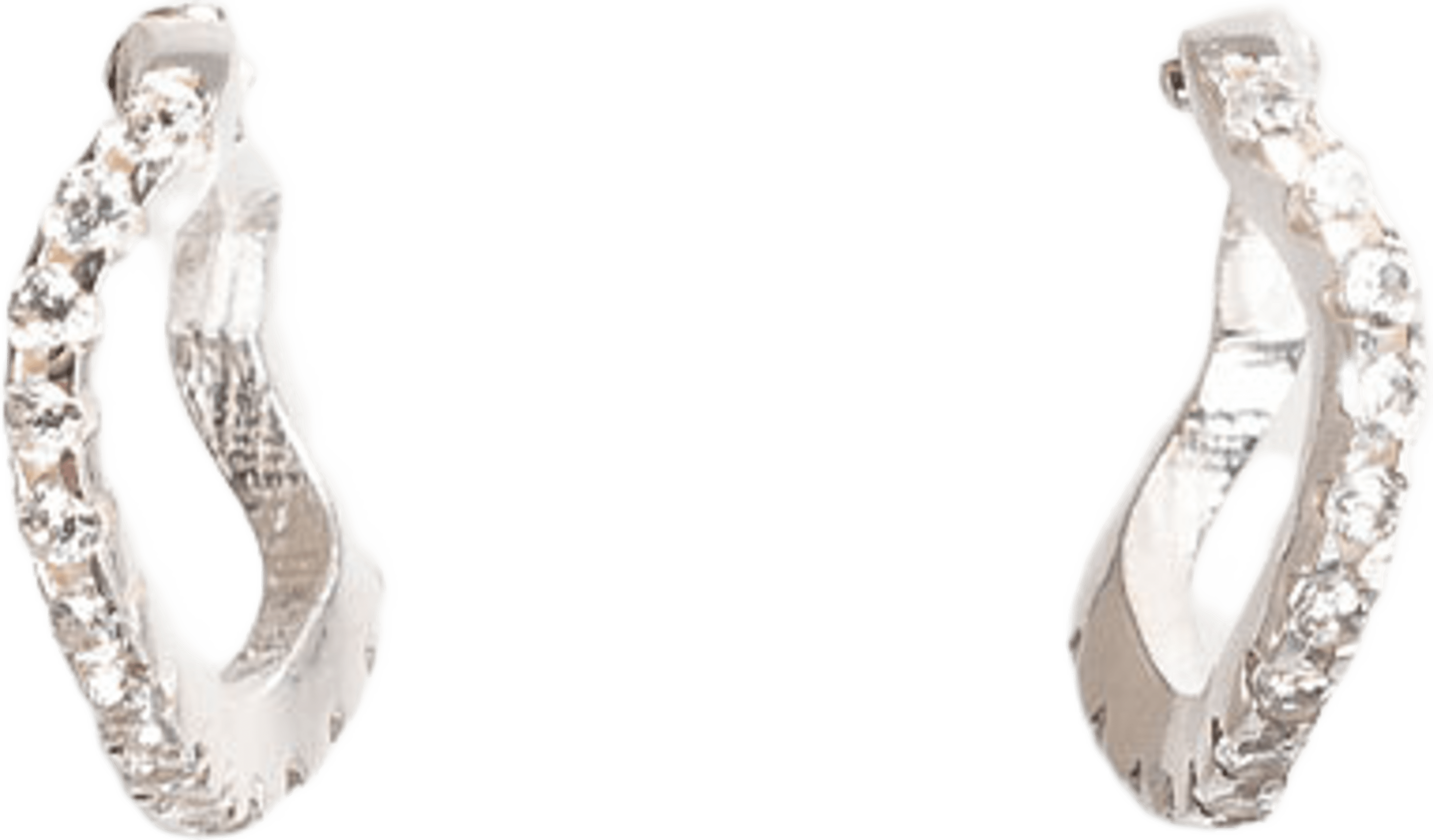 Distorted Hoop Earring Xs