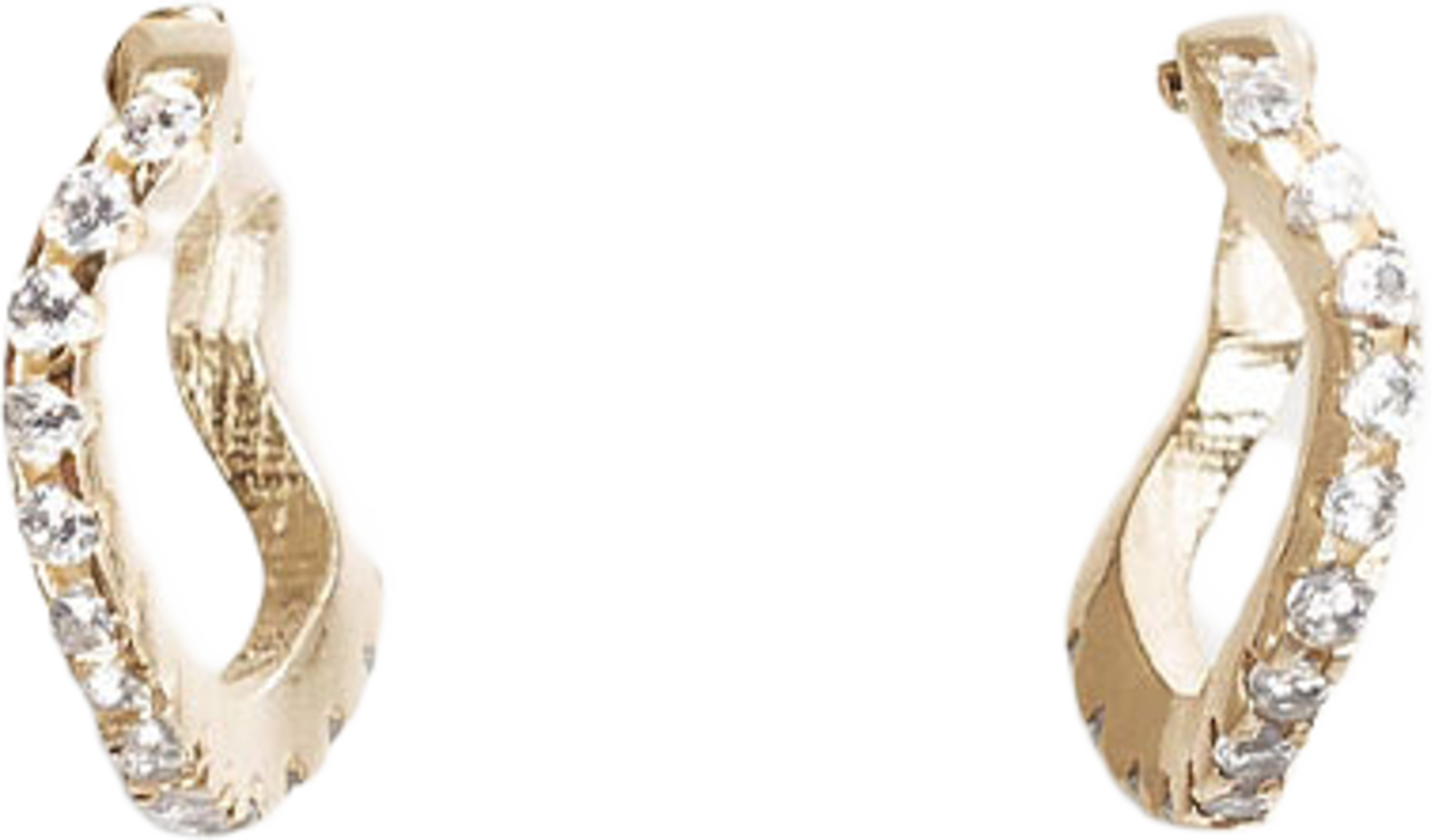 Distorted Hoop Earring Xs