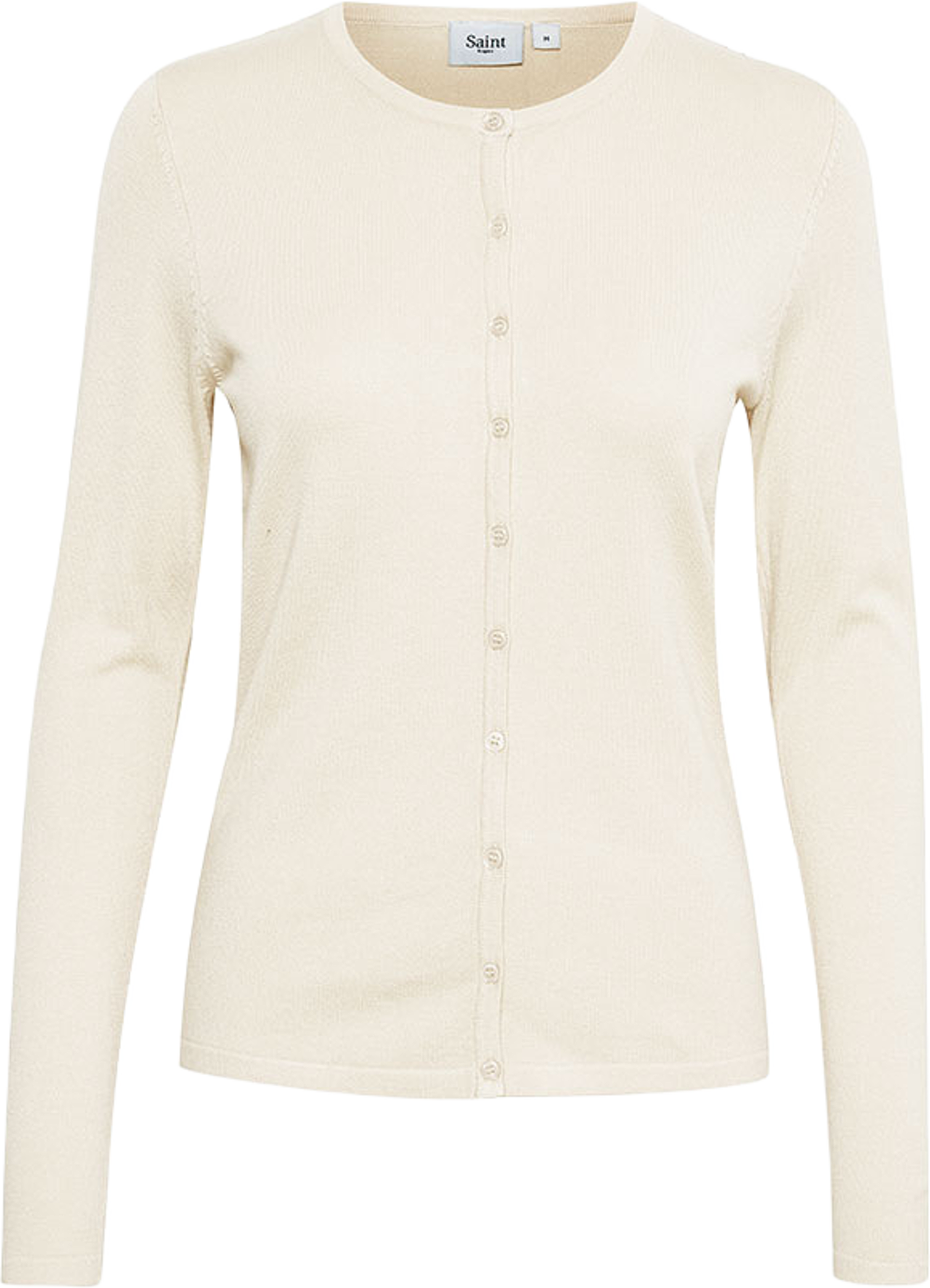 MilaSZ Cardigan, från Saint Tropez, i färgen Ice. Klicka för att öppna bilden i stort format