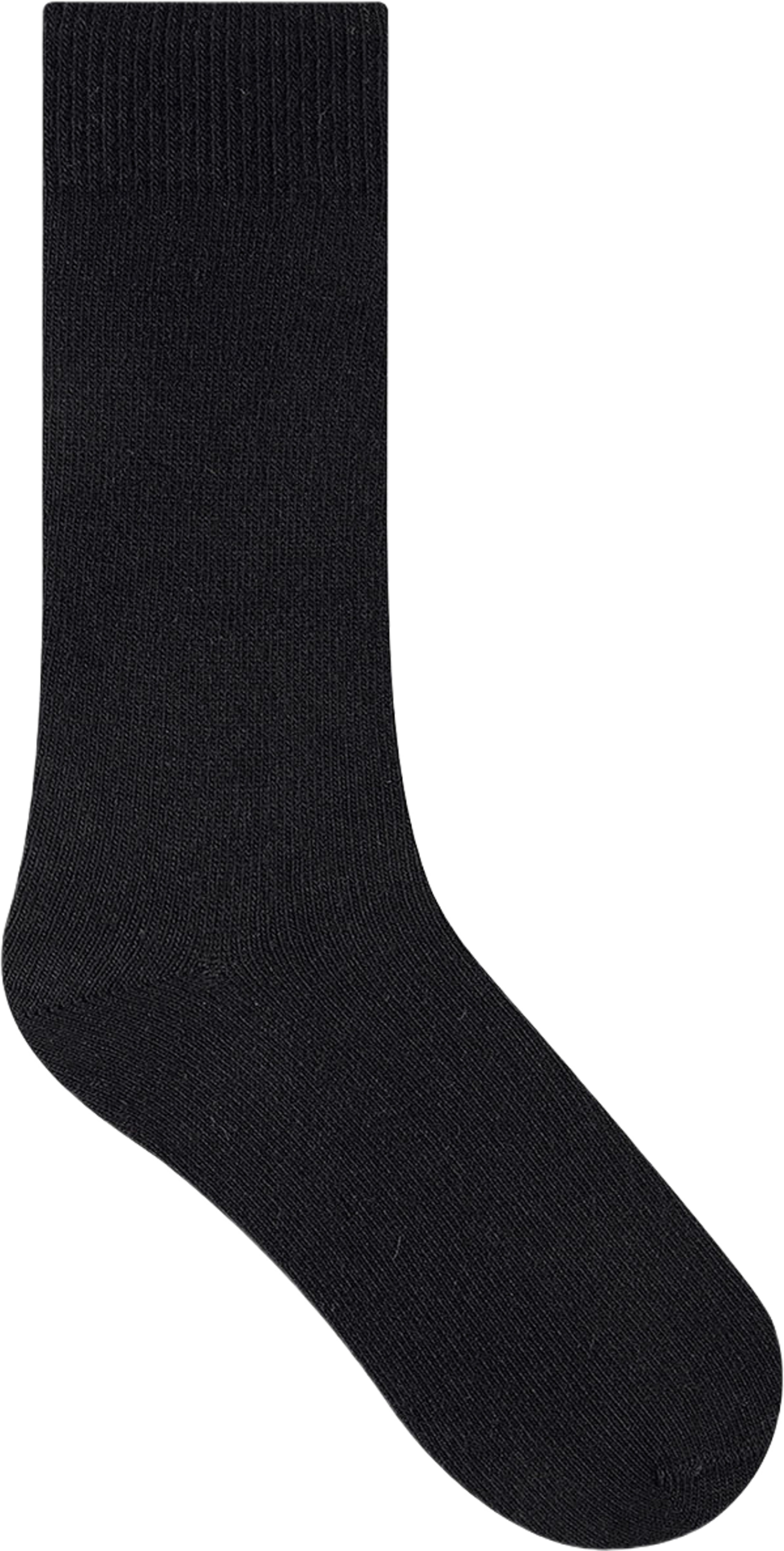 Socka i ull & kashmir, från BleuForêt, i färgen Noir.