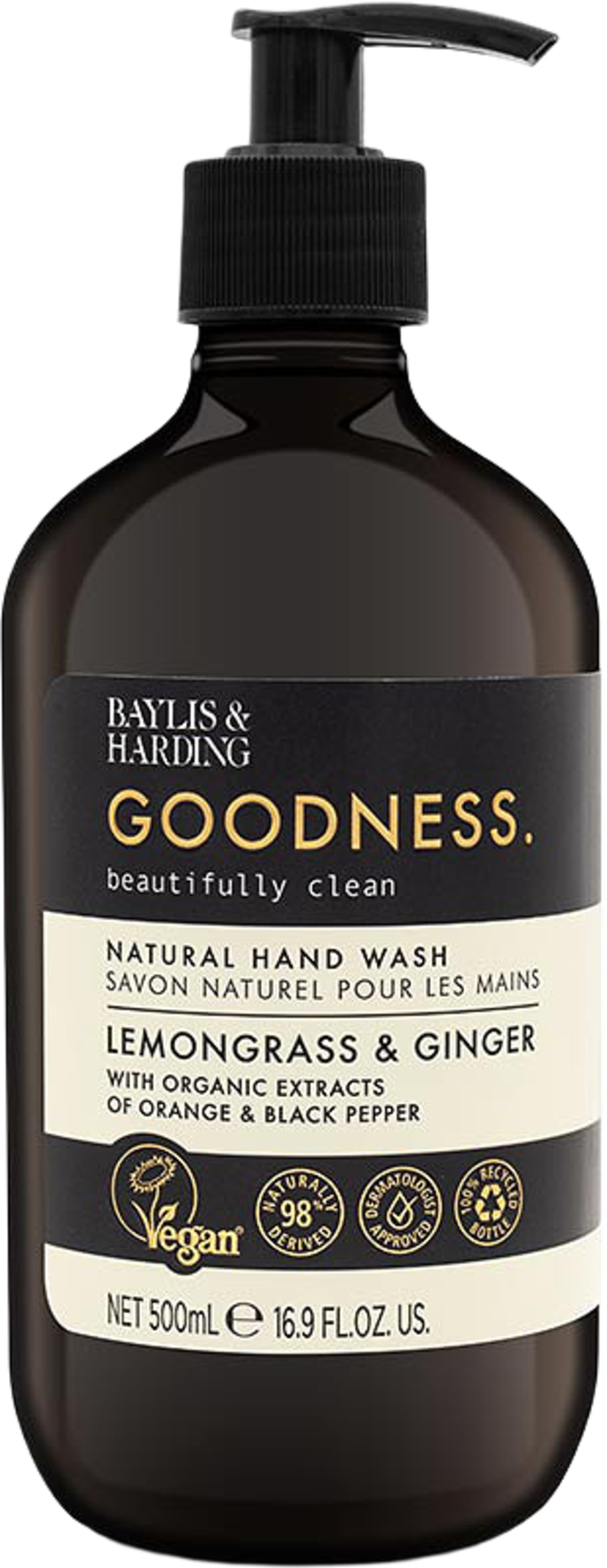 Goodness Lemongrass & Ginger Hand Wash