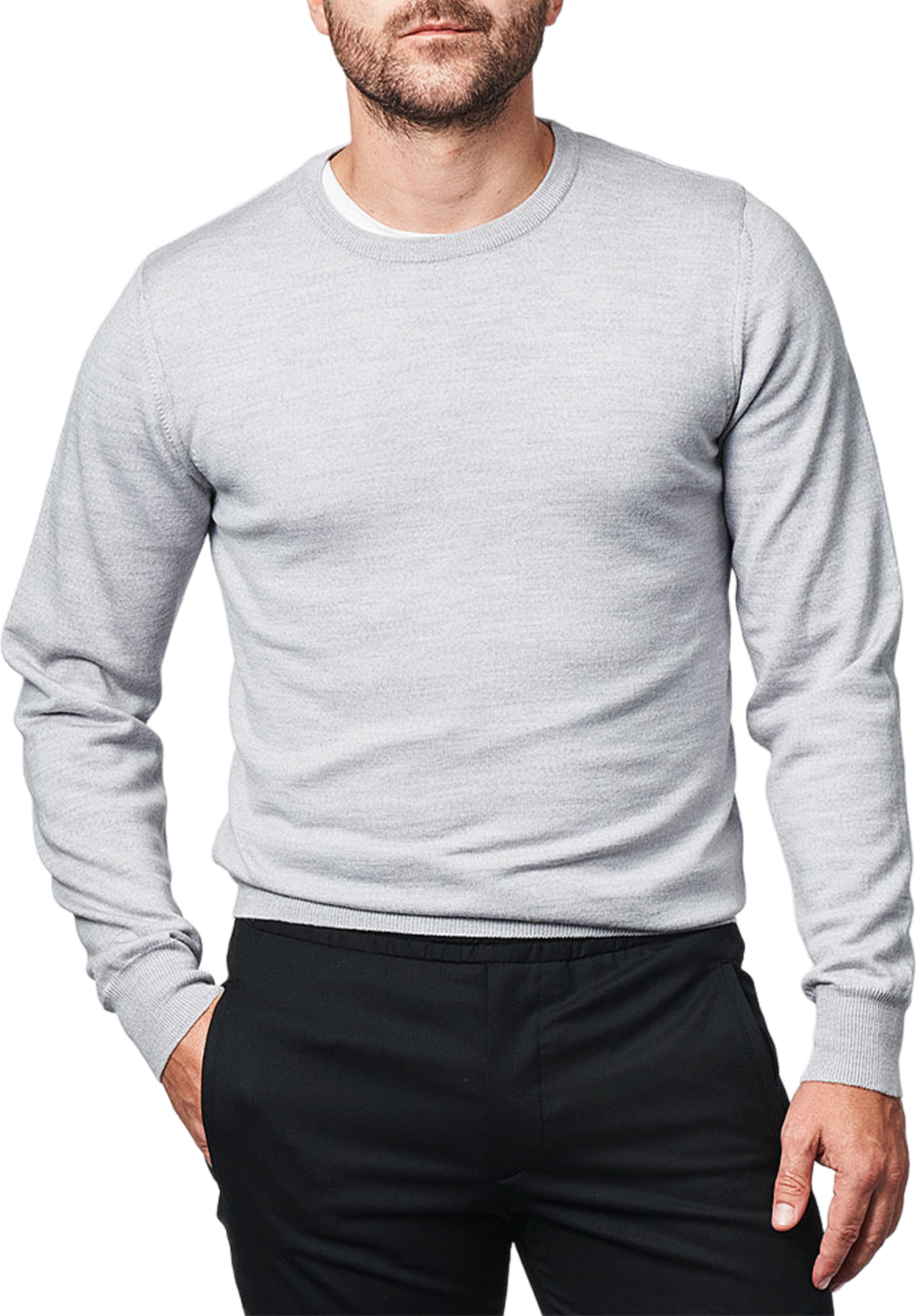 Crewneck Merino Sweater