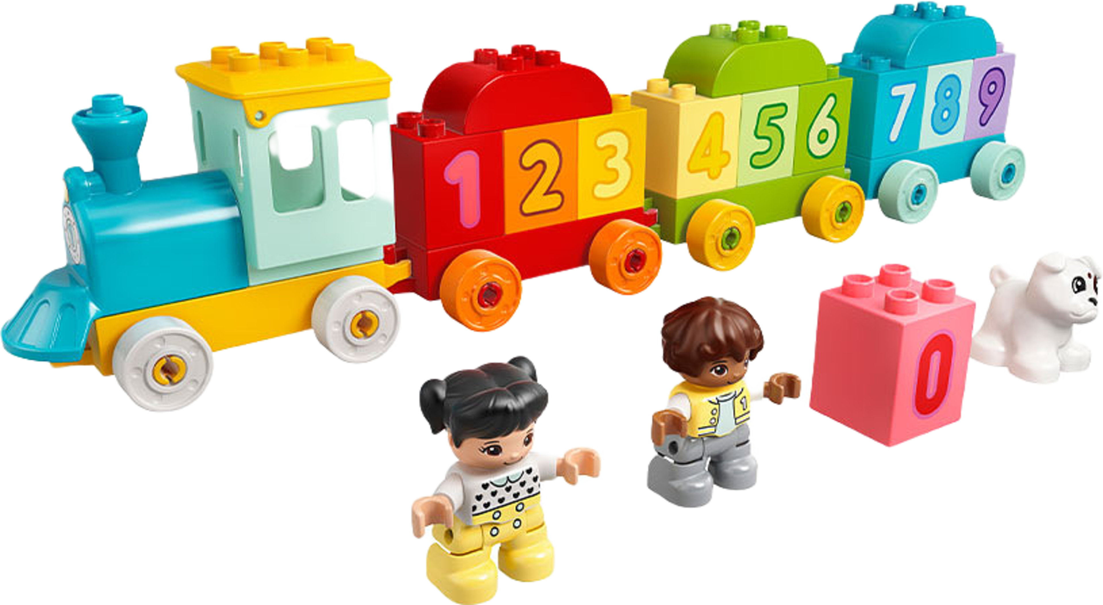 10954 DUPLO My First Siffertåg – Lär dig räkna, från LEGO. Klicka för att öppna bilden i stort format