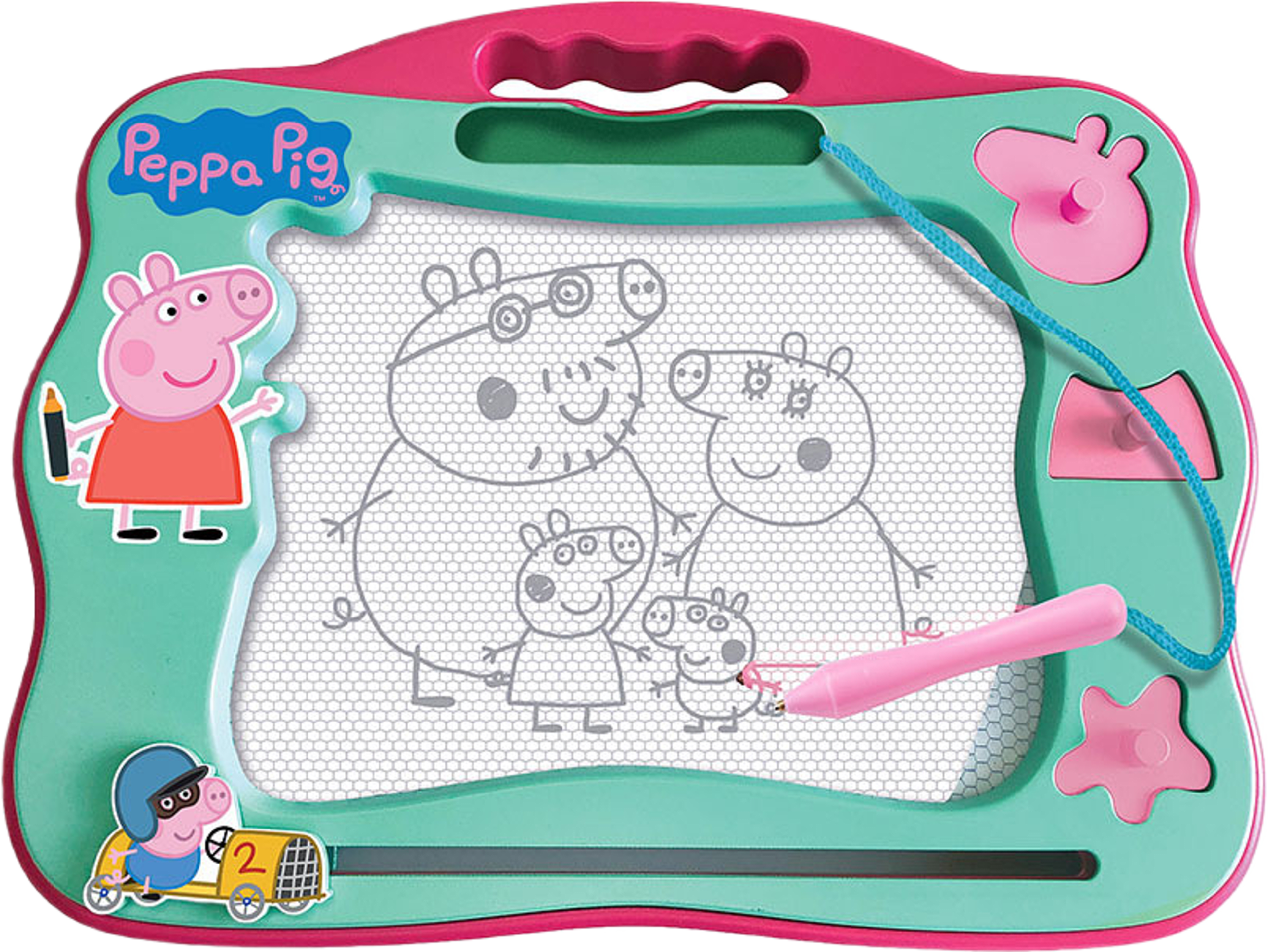 Peppa Pig Travel Magnetic Scribbler Magnetic Board,