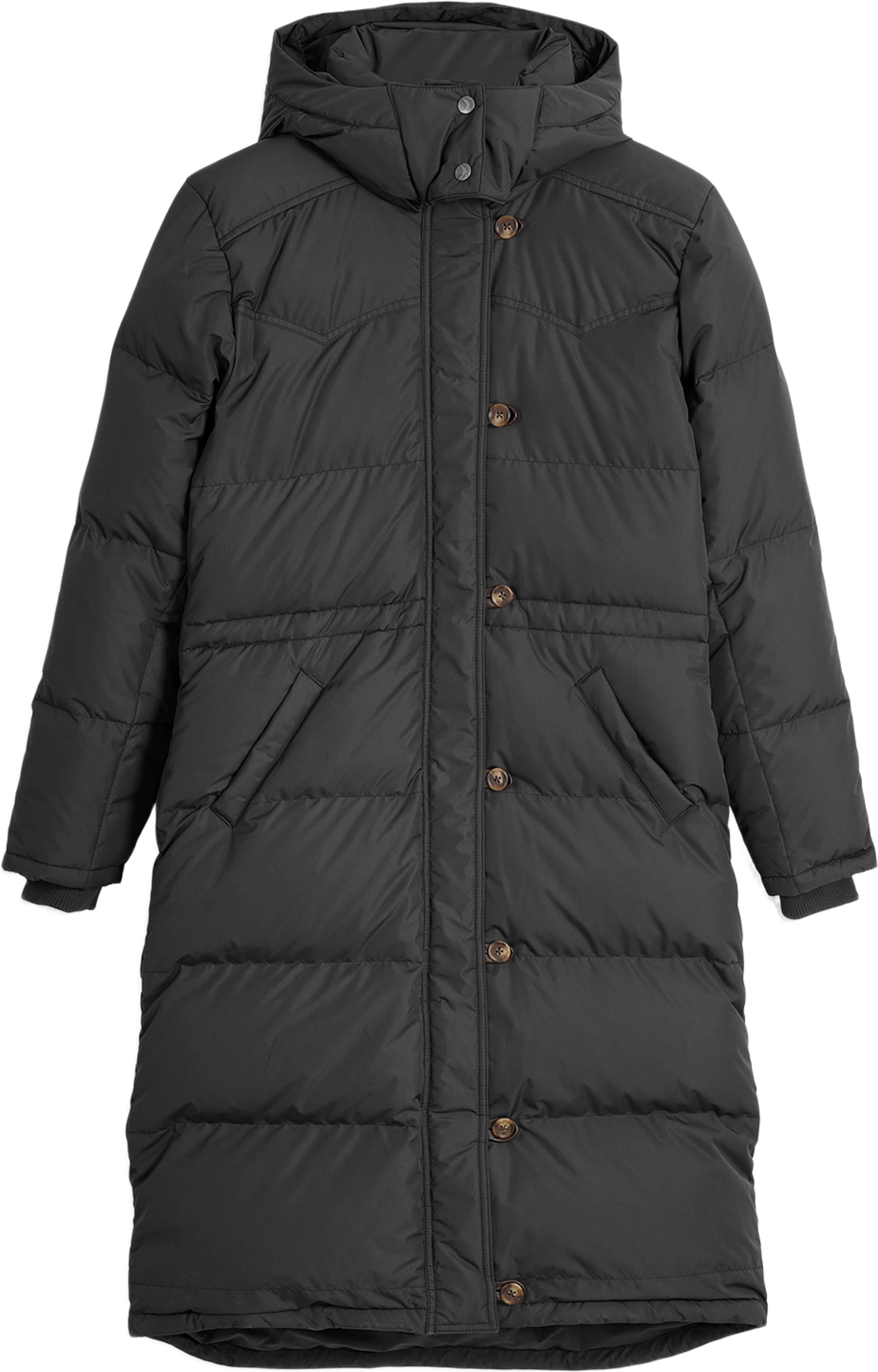 Alexandra Long Down Jacket, från Boomerang, i färgen Black. Klicka för att öppna bilden i stort format