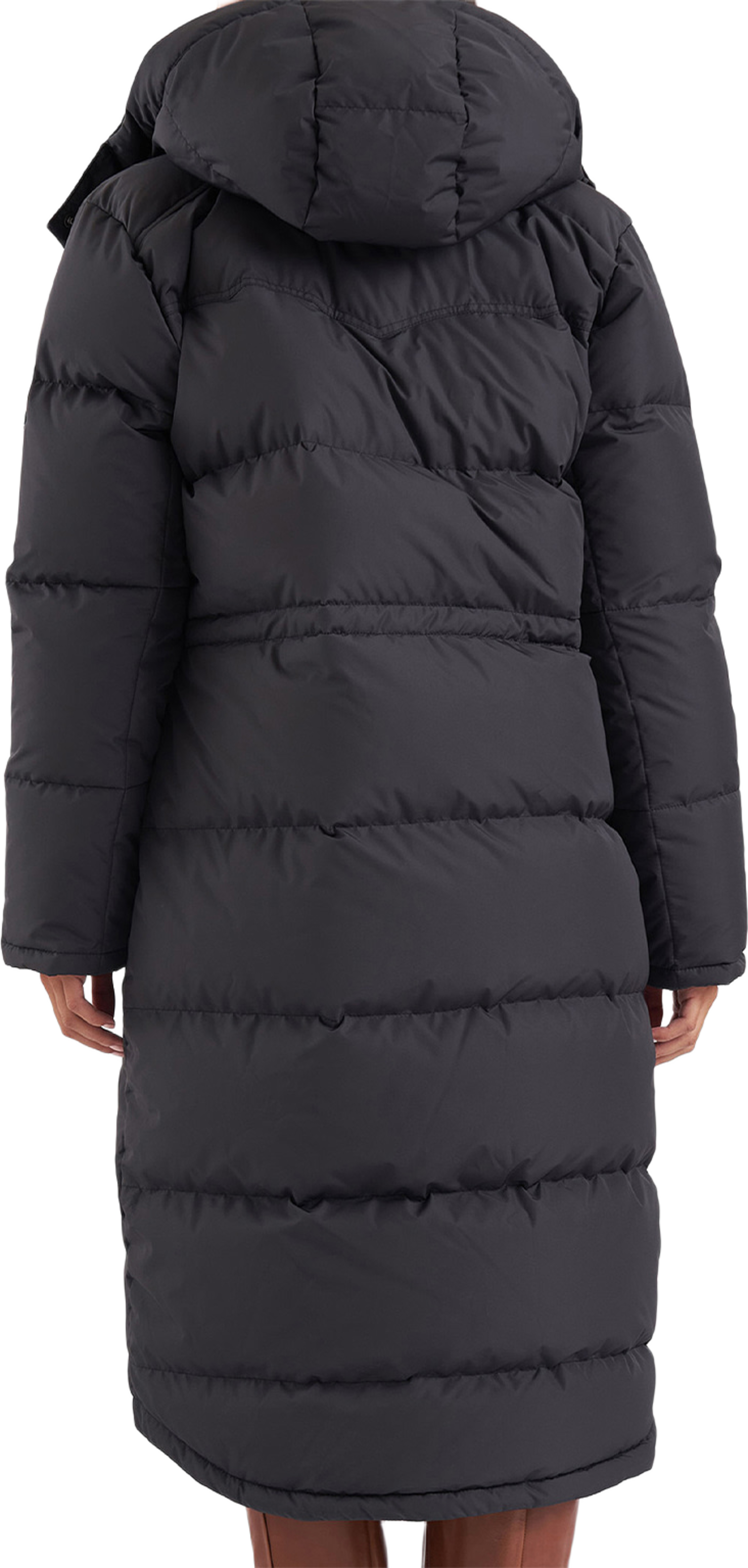 Alexandra Long Down Jacket, från Boomerang, i färgen Black. Klicka för att öppna bilden i stort format