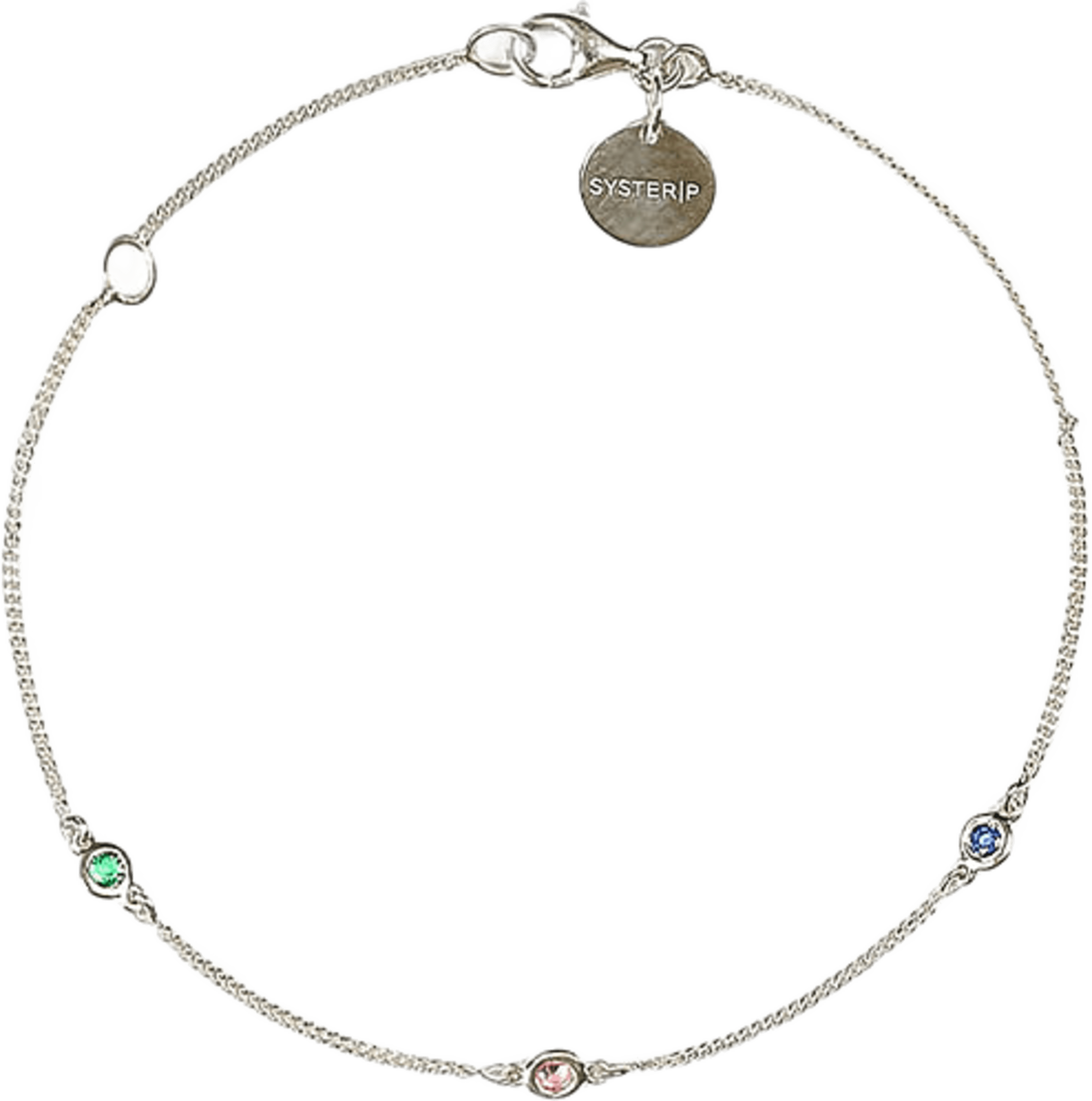 Treasure Shimmer Bracelet Silver Multi