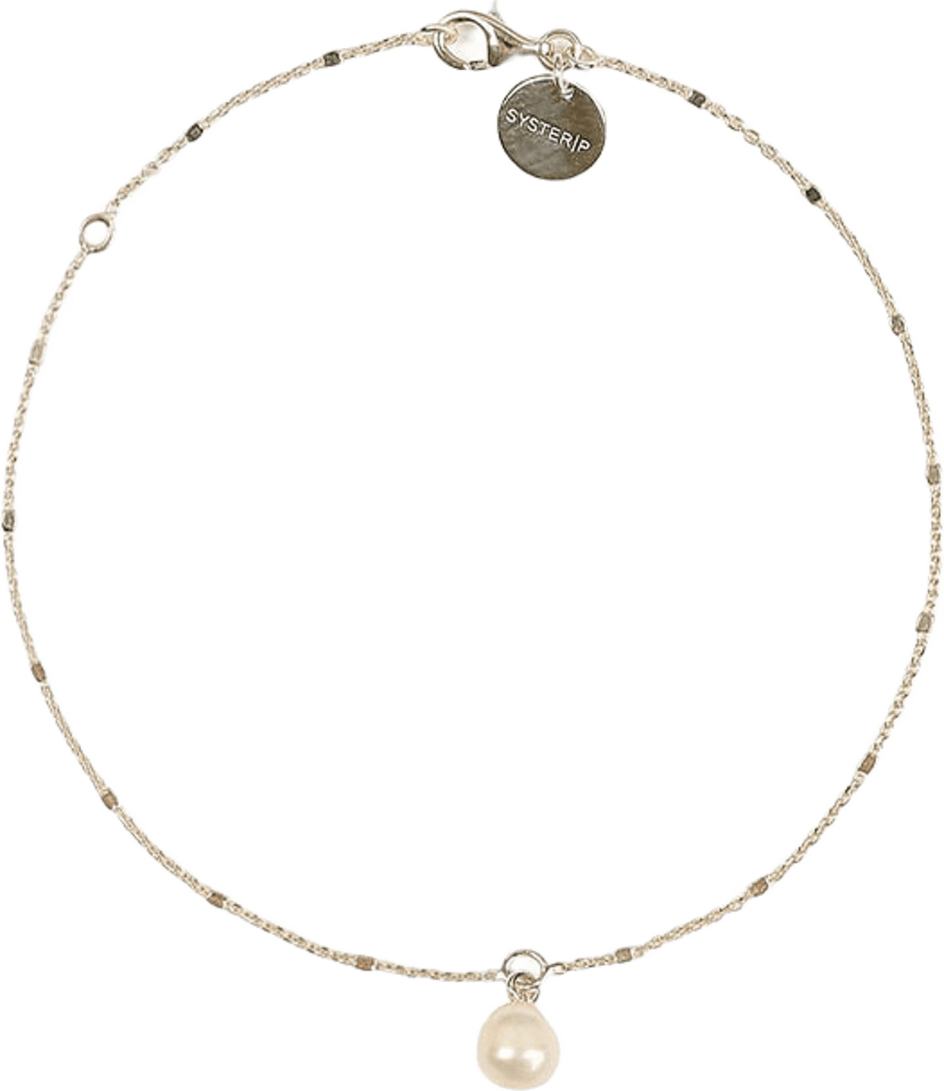Treasure Single Pearl Bracelet Silver