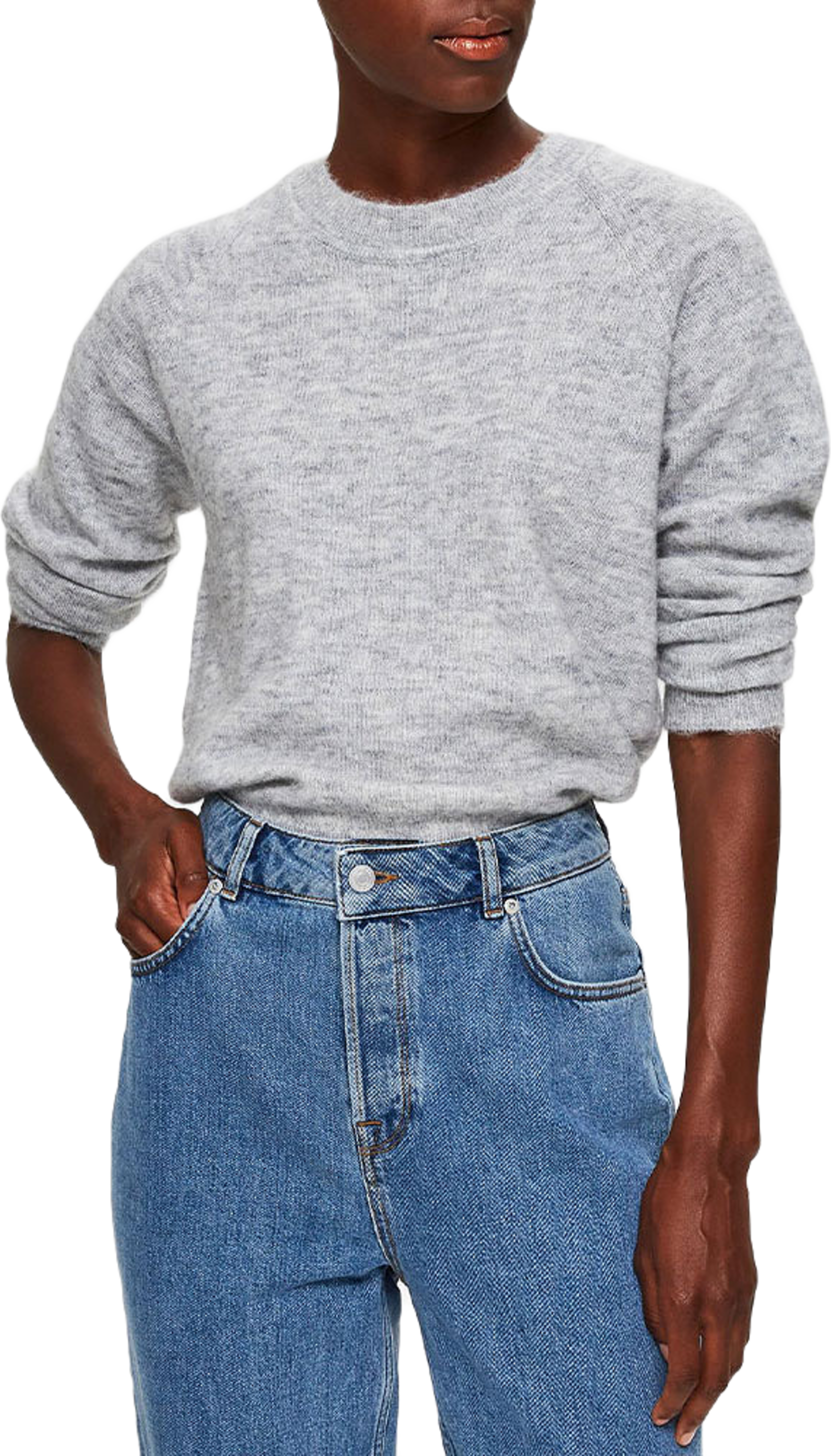Lulu Ls Knit O-neck