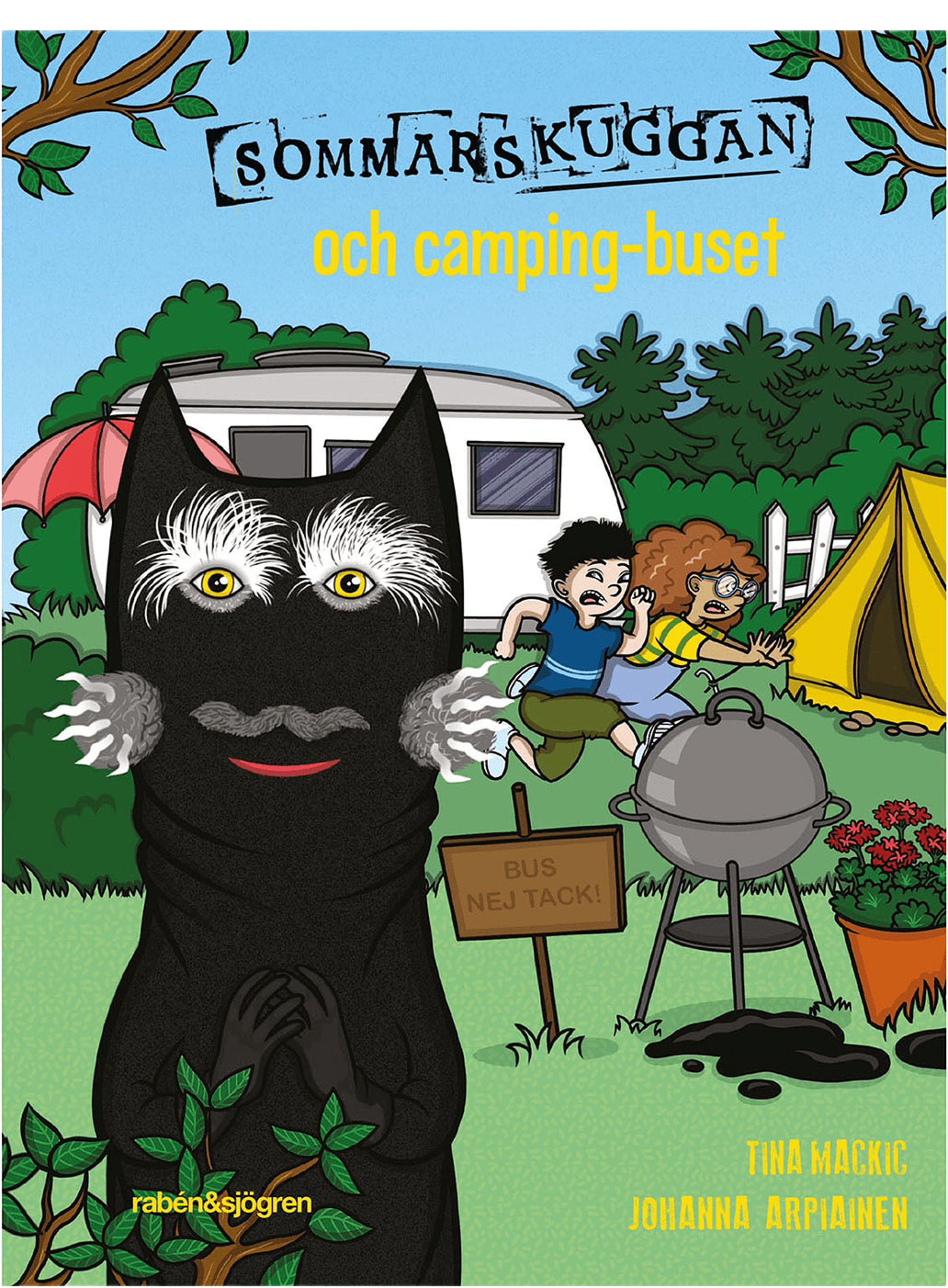 Sommarskuggan och camping-buset barn 6-9 år, från Ren. Klicka för att öppna bilden i stort format