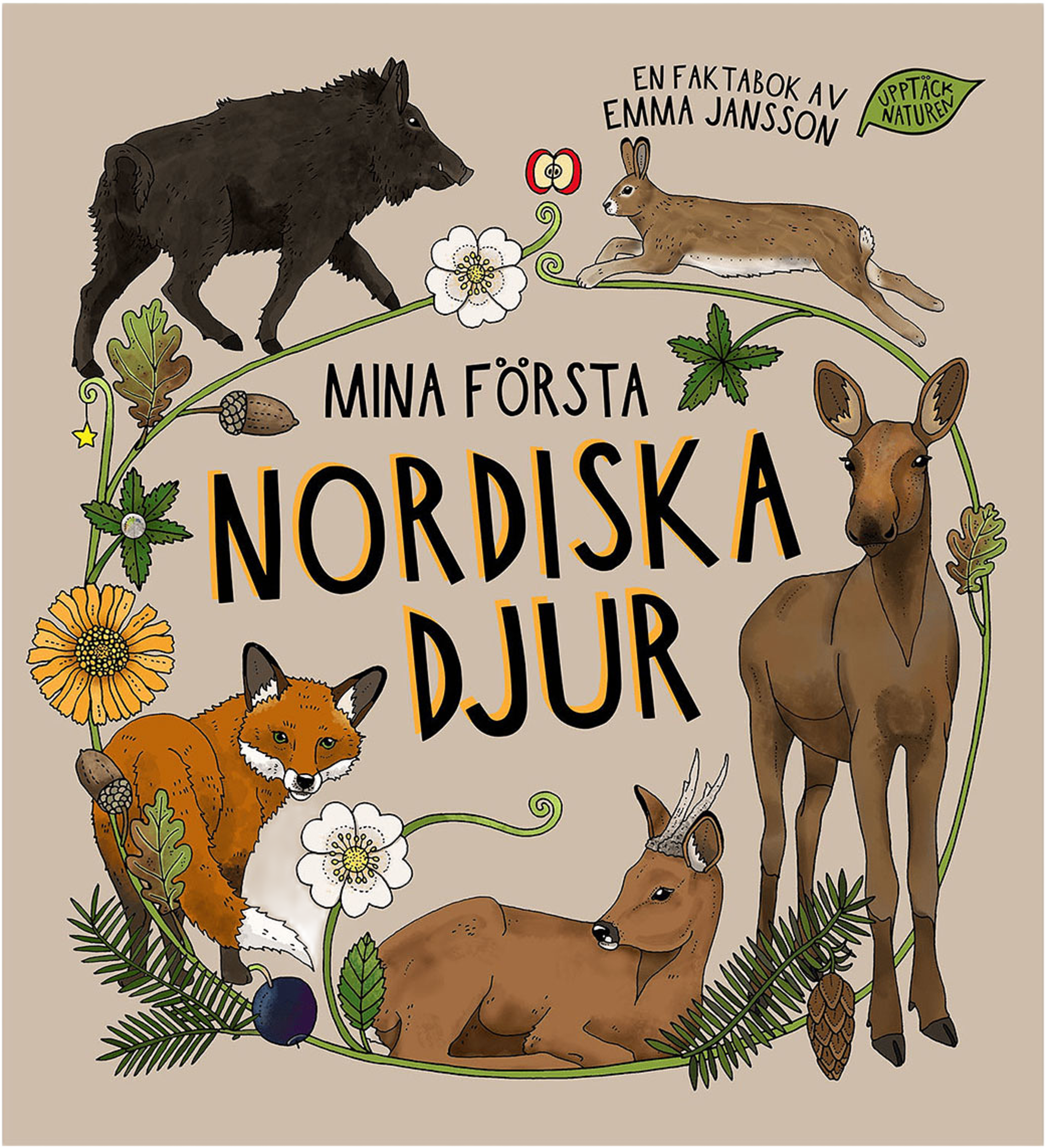Mina första nordiska djur barn 3-6 år, från Triumf. Klicka för att öppna bilden i stort format
