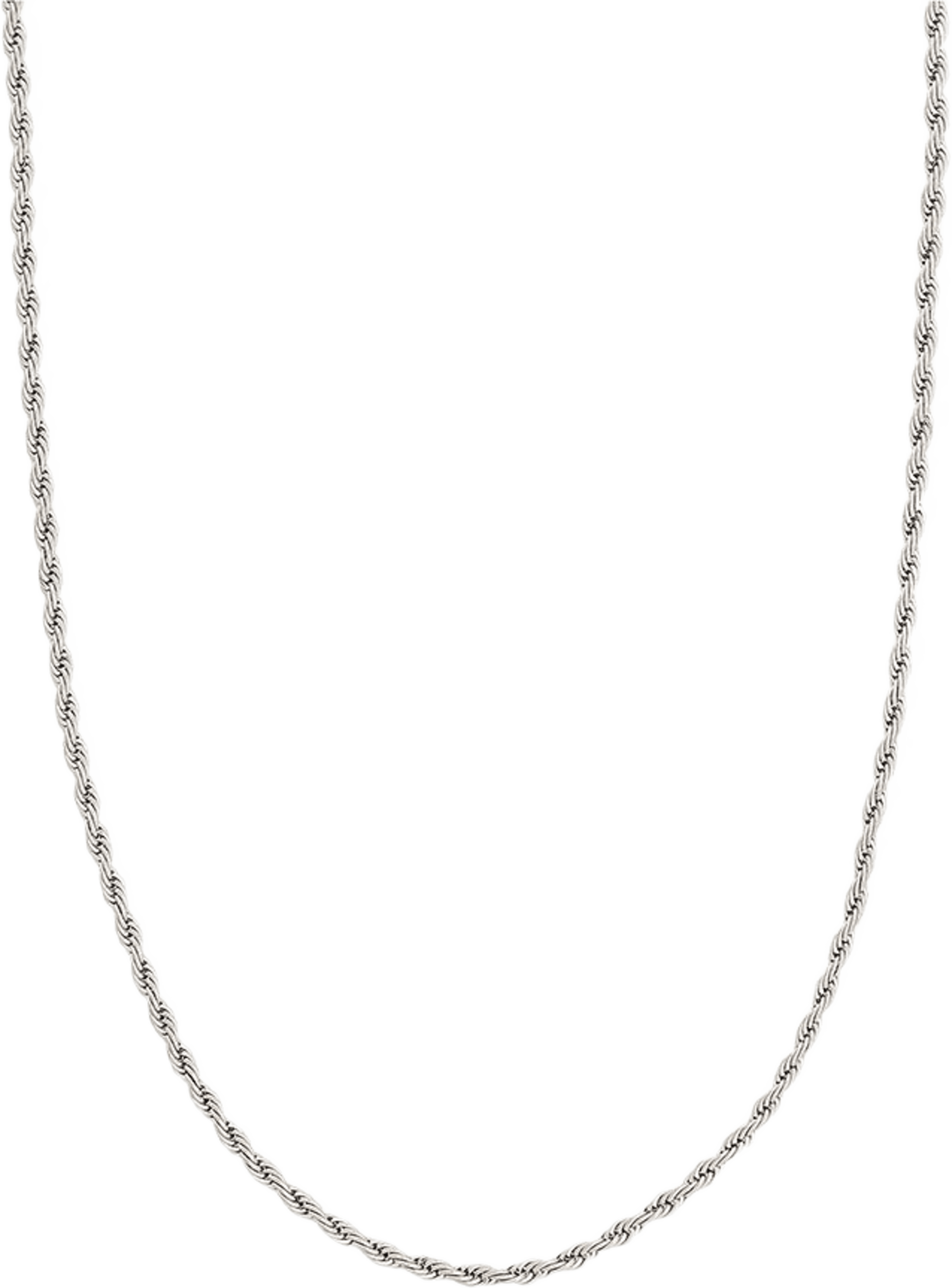Rope Chain Necklace Steel