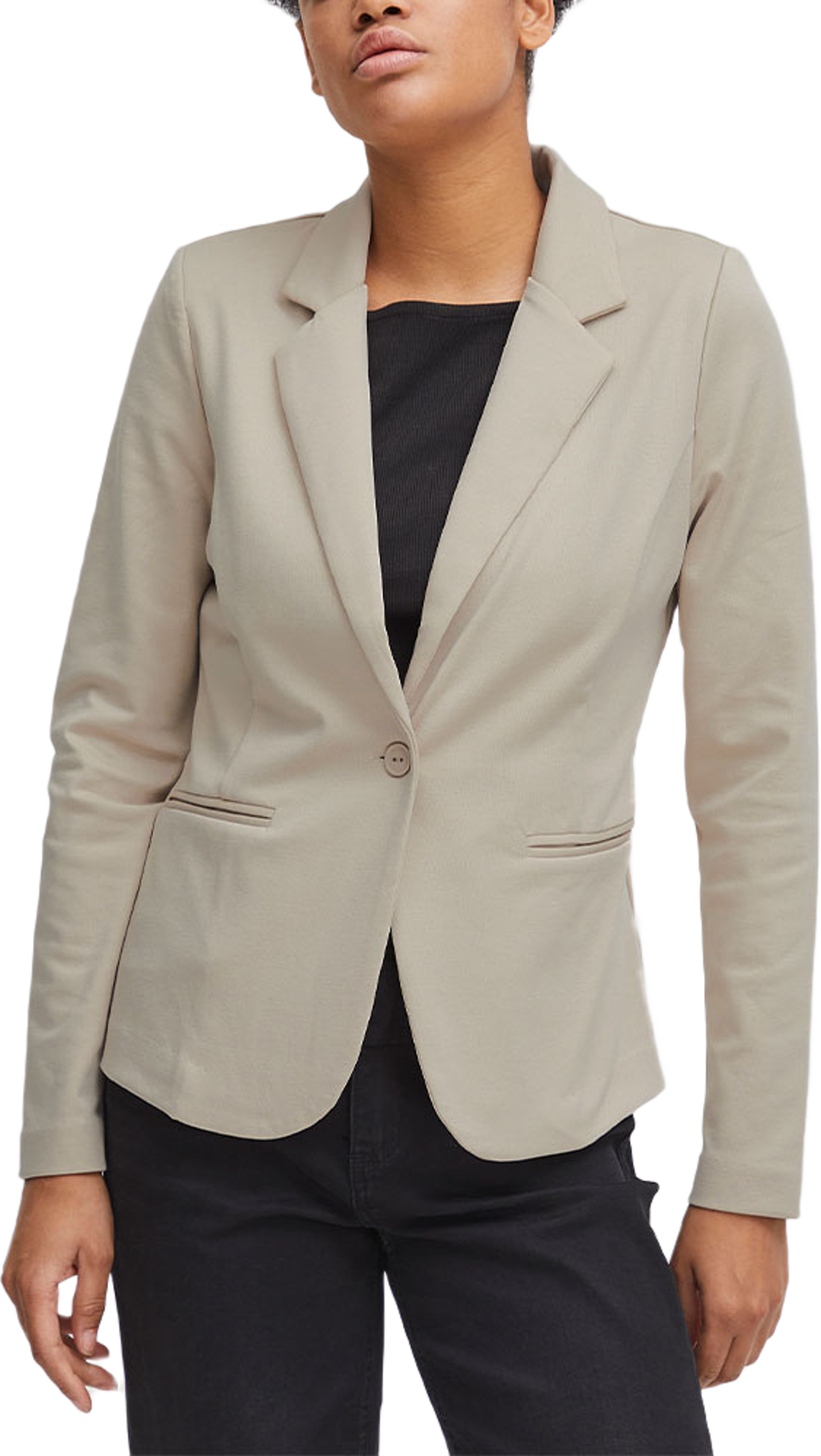 Blazer Kate, från ICHI, i färgen Doeskin. Klicka för att öppna bilden i stort format