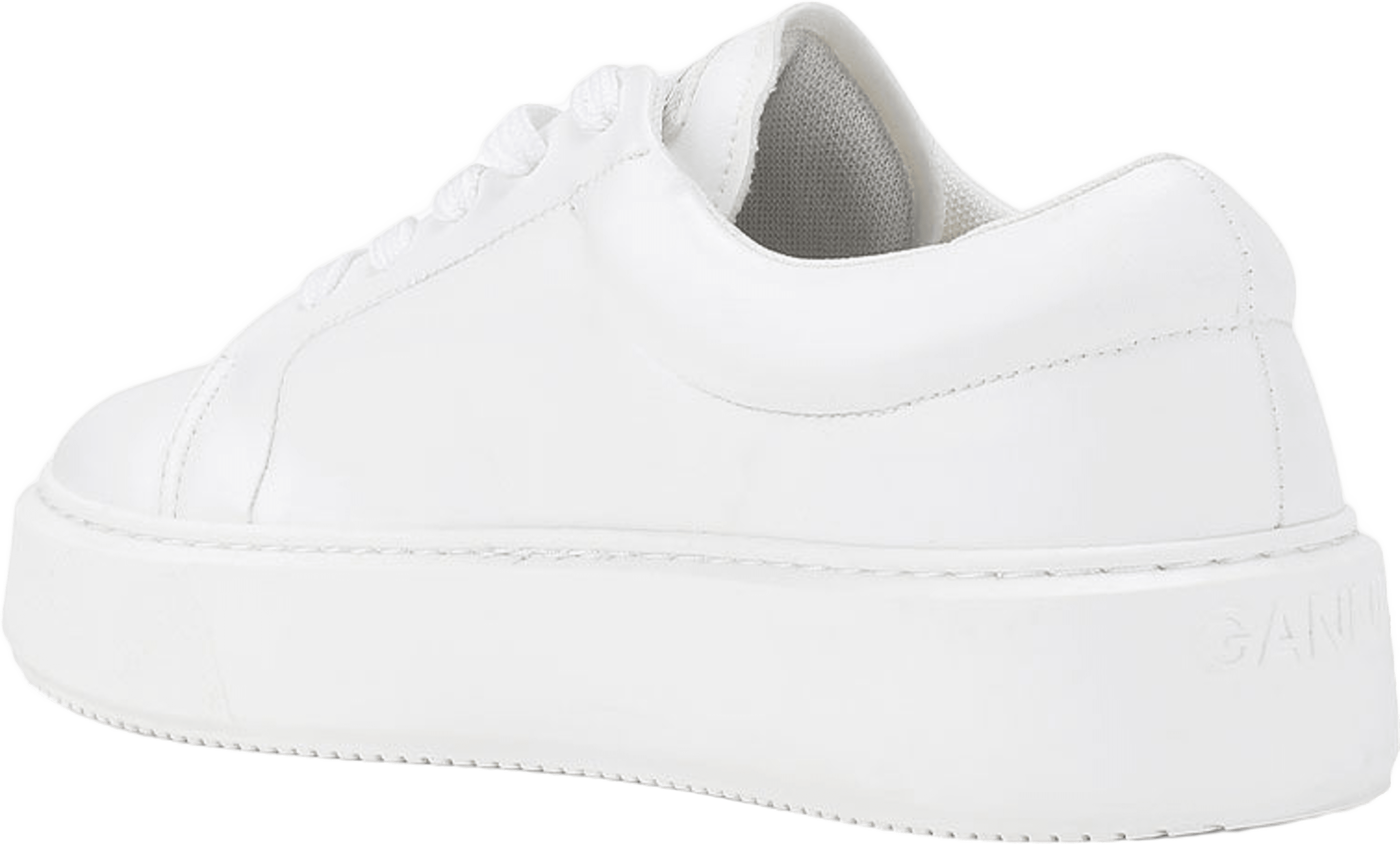 Sporty Mix Cupsole Sneaker Sporty Mix, från GANNI, i färgen Egret. Klicka för att öppna bilden i stort format