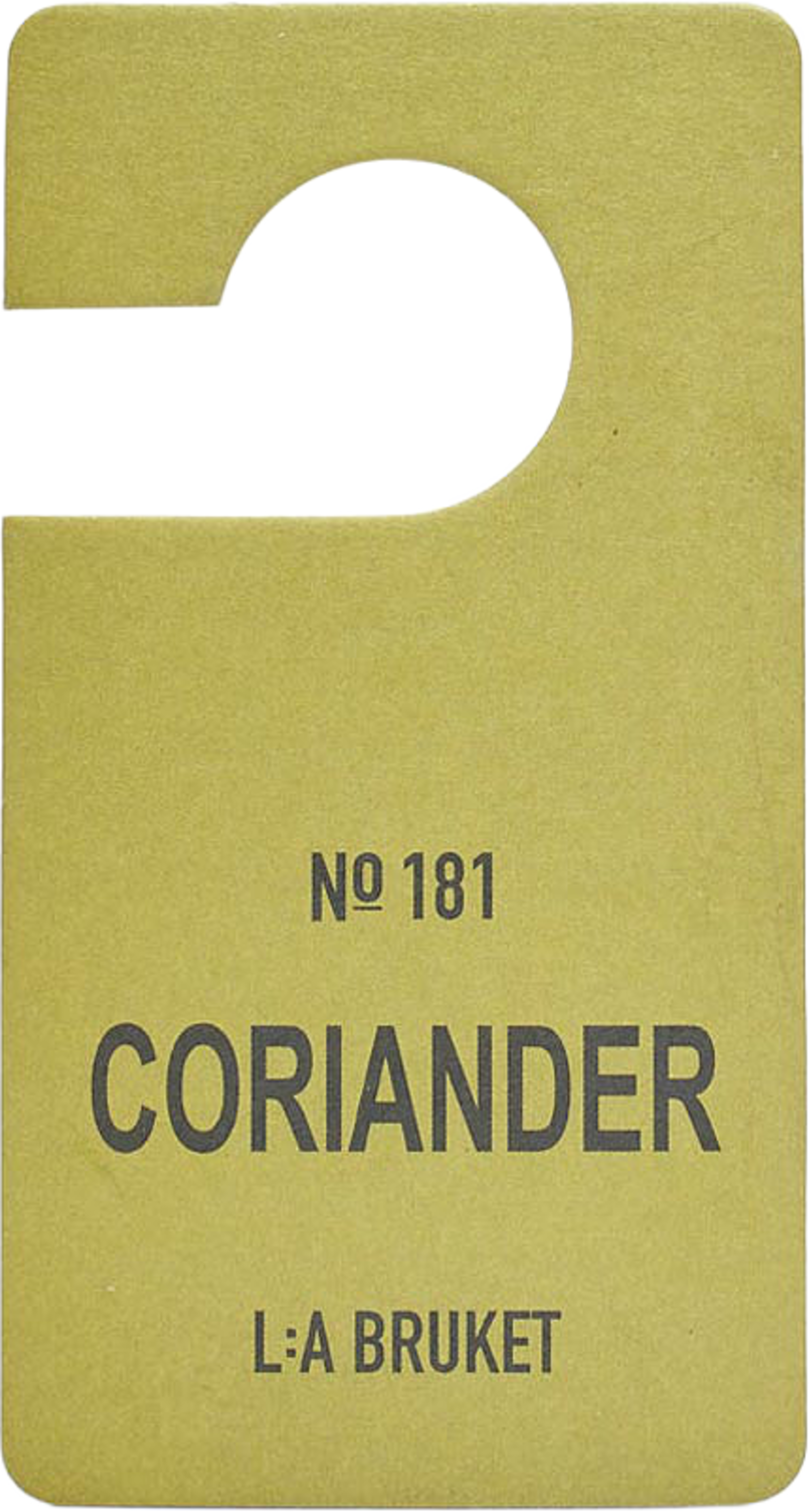 No 247 Coriander Doft Tag