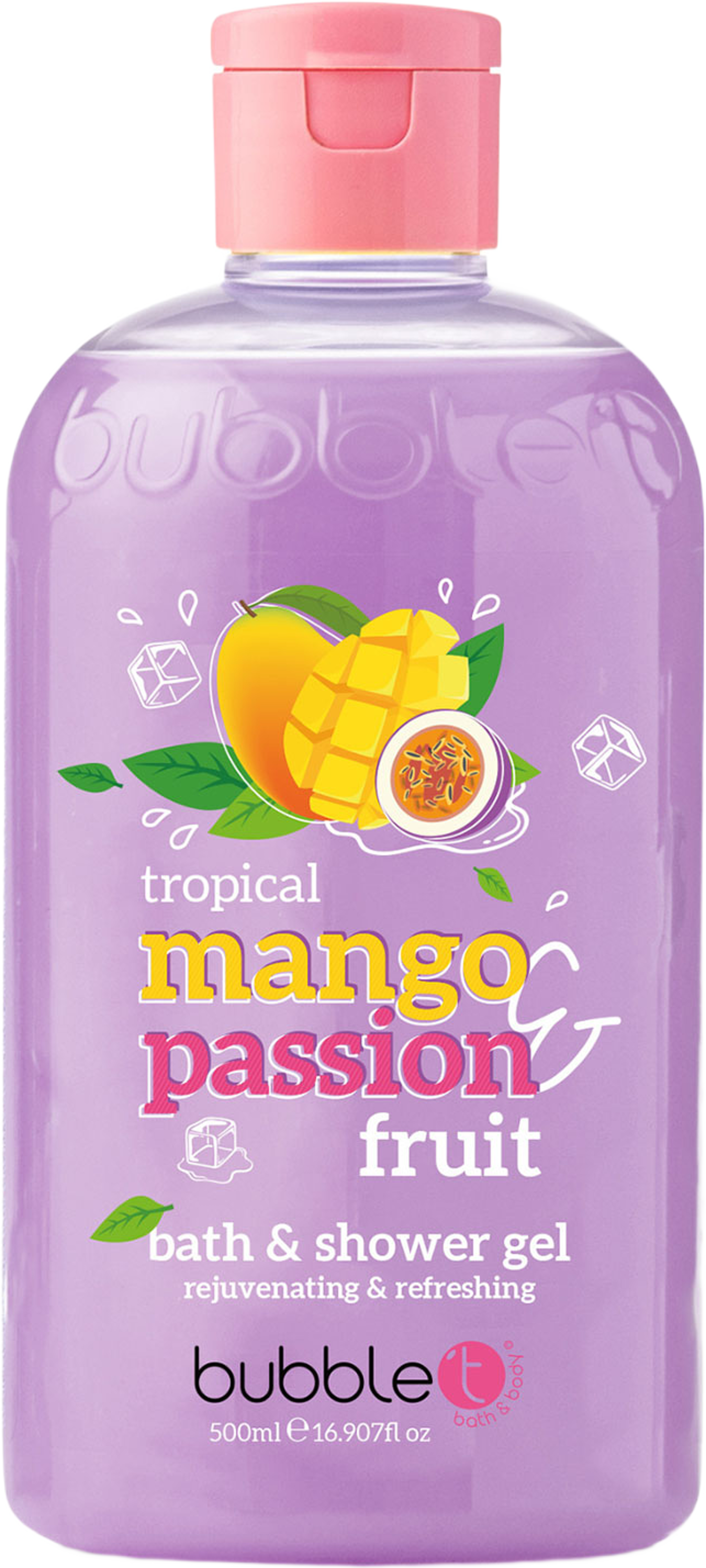 Mango & Passion Fruit Smoothie Bath & Shower Gel, från BubbleT. Klicka för att öppna bilden i stort format