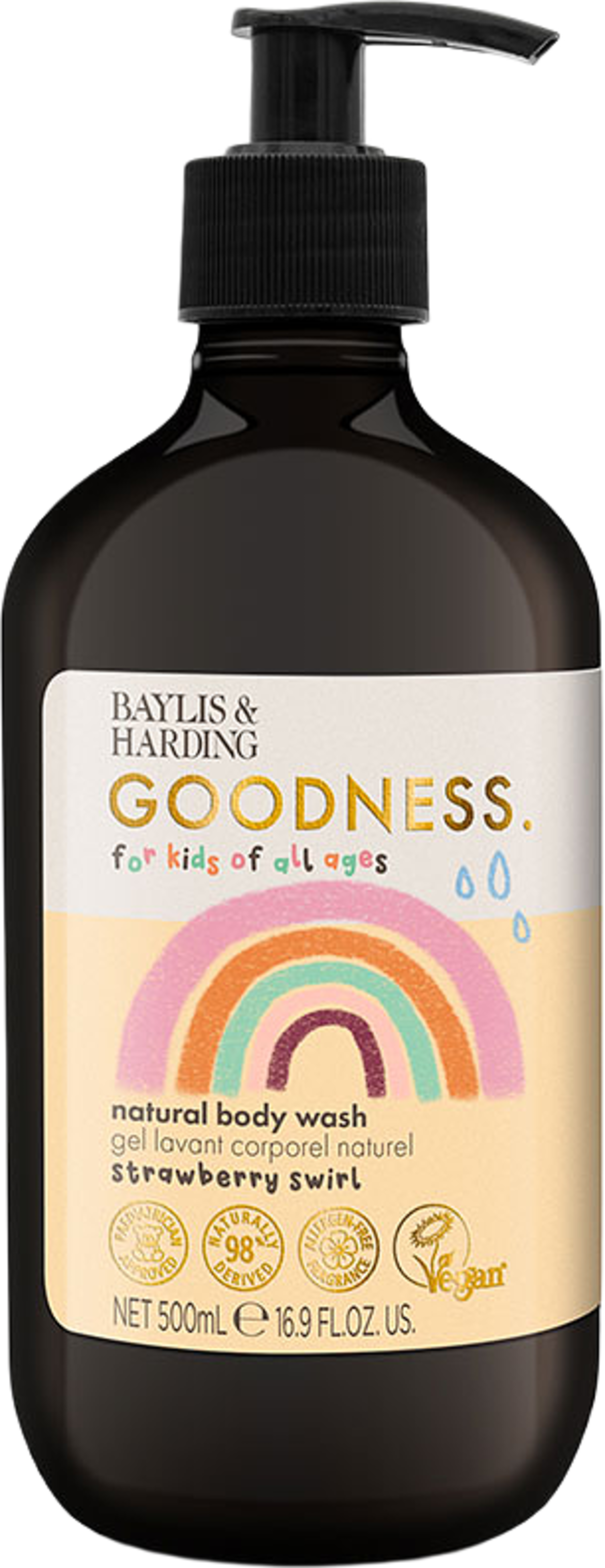 Goodness Kids Strawberry 
Swirl Body Wash