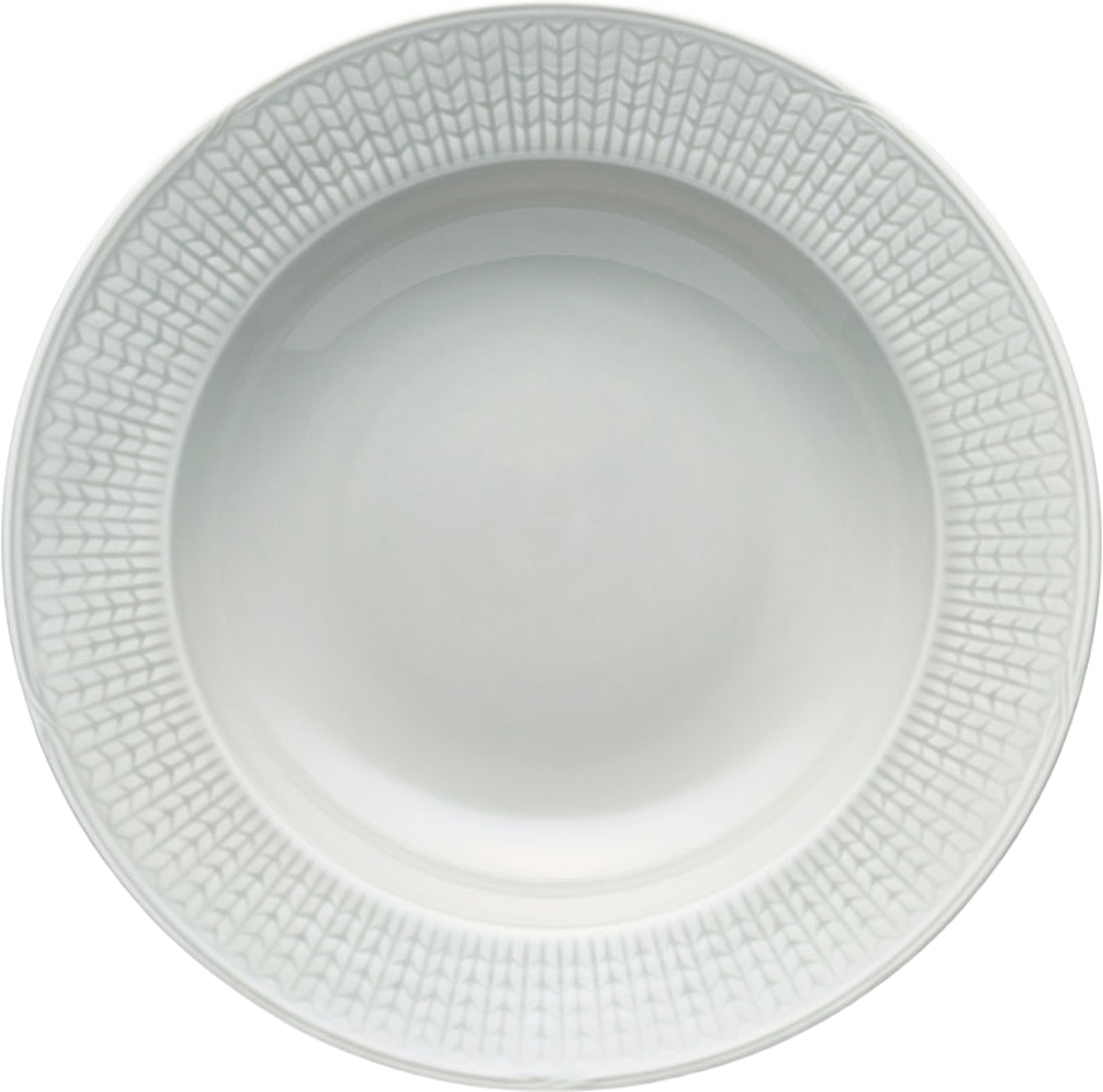 Swedish Grace tallrik djup 25cm dimma
