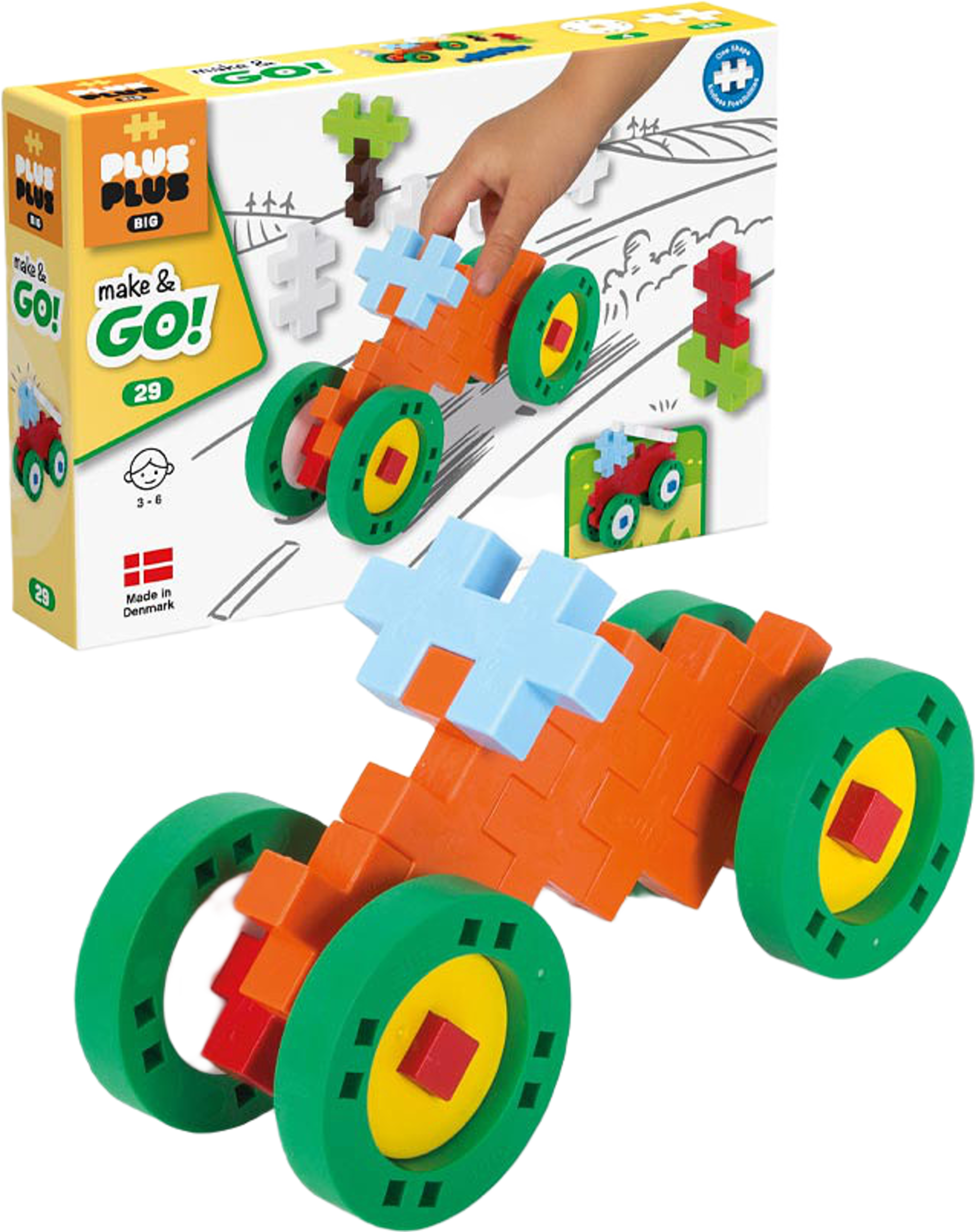 PLUS PLUS BIG Make & GO! 29 pcs