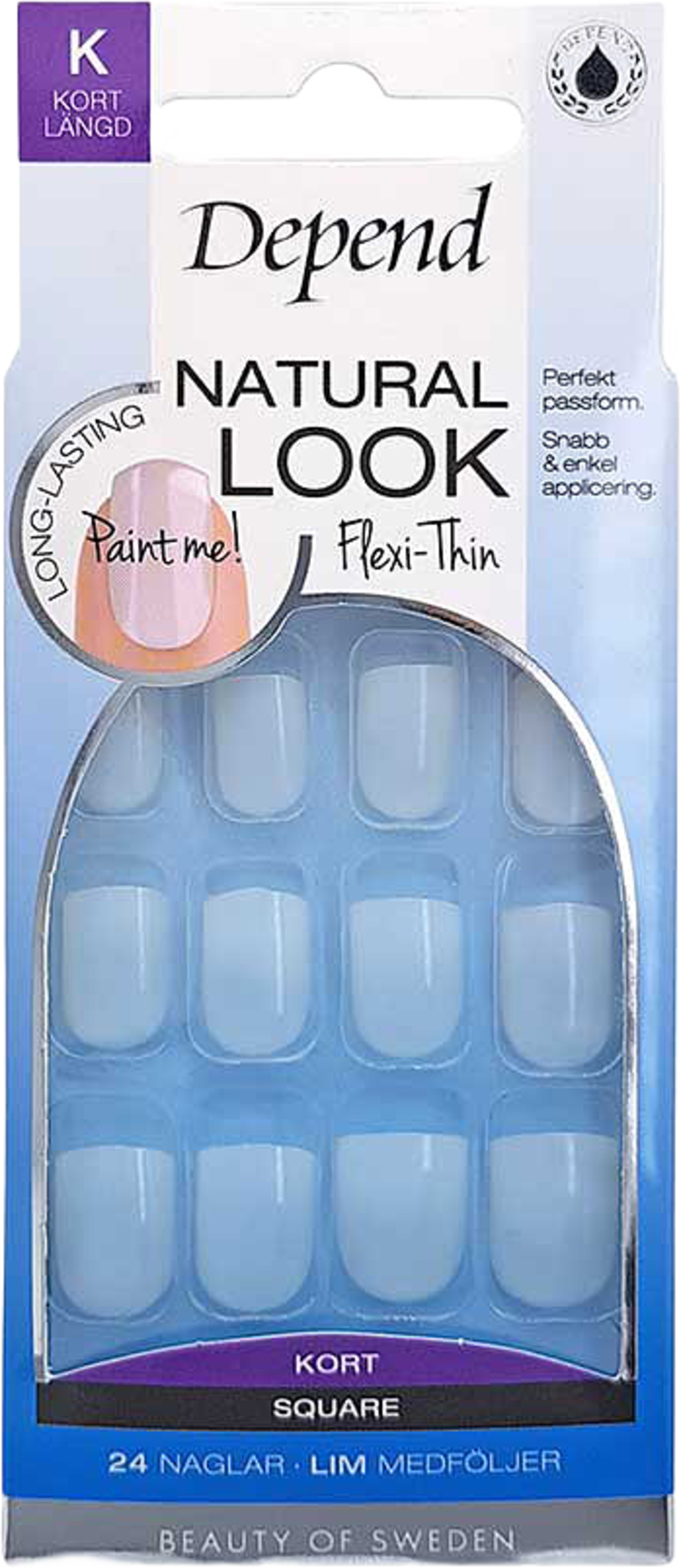 Natural Look Kort Square