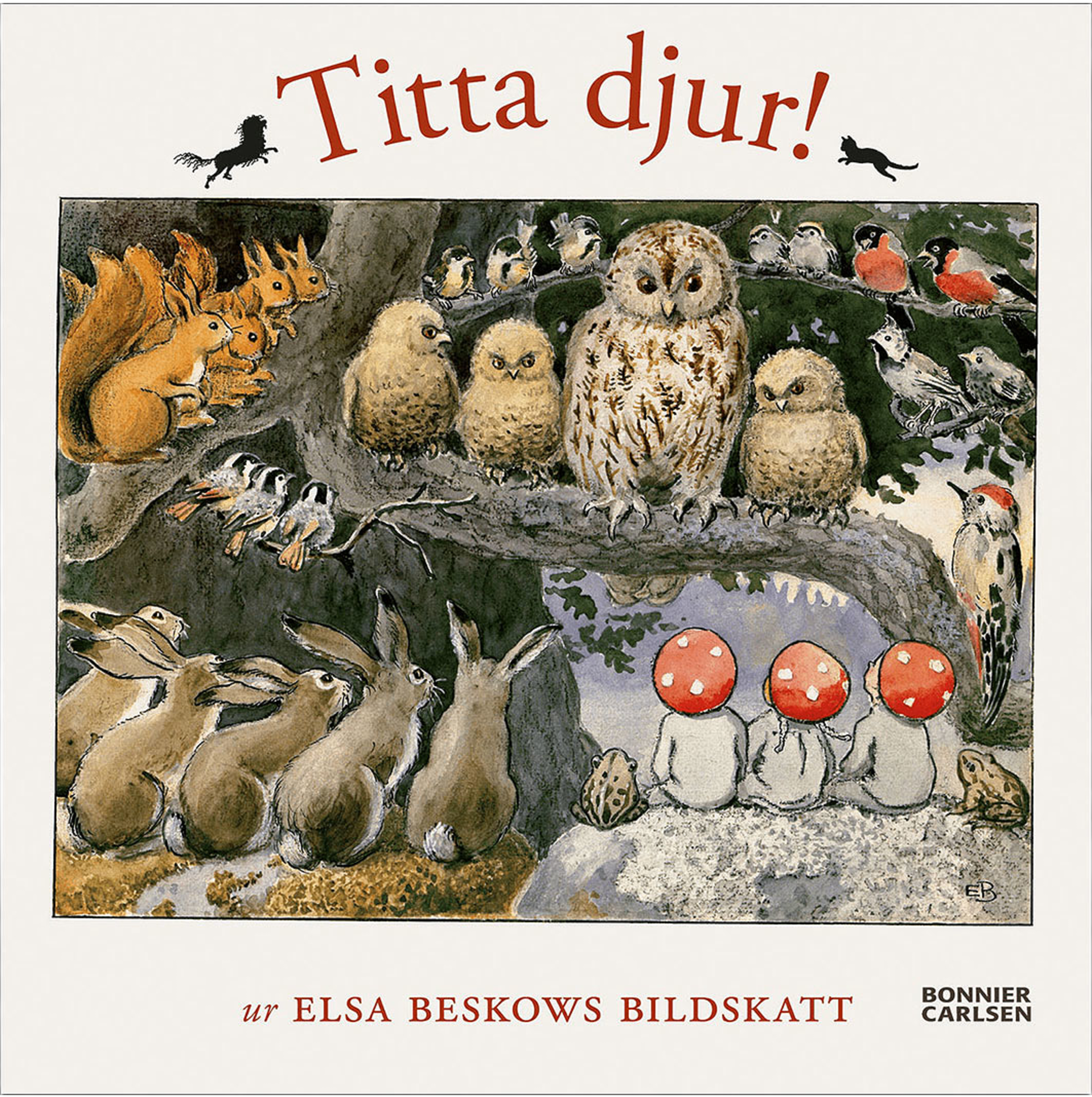 Titta djur, från Bonnier Carlsen. Klicka för att öppna bilden i stort format