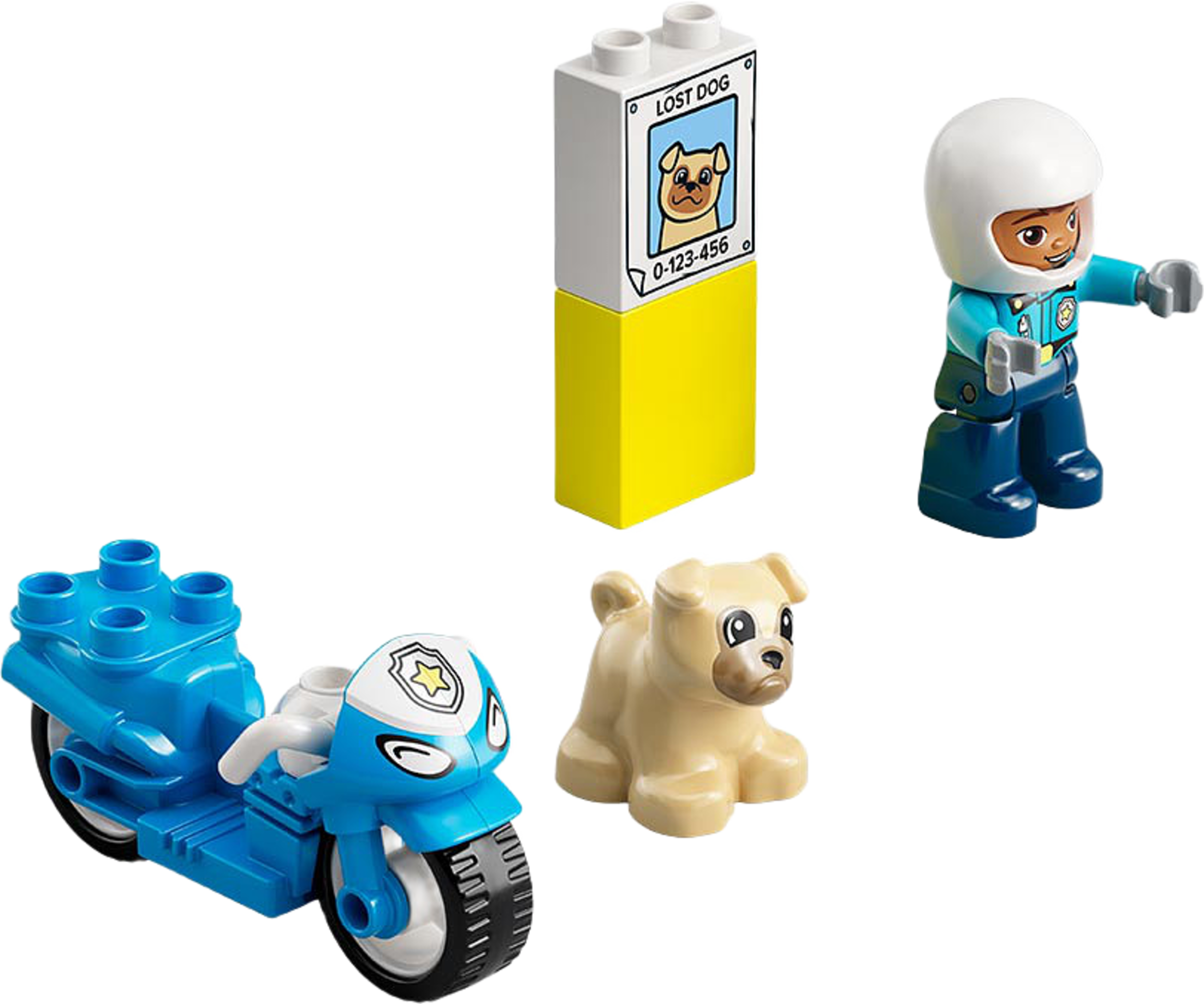 10967 DUPLO Polismotorcykel