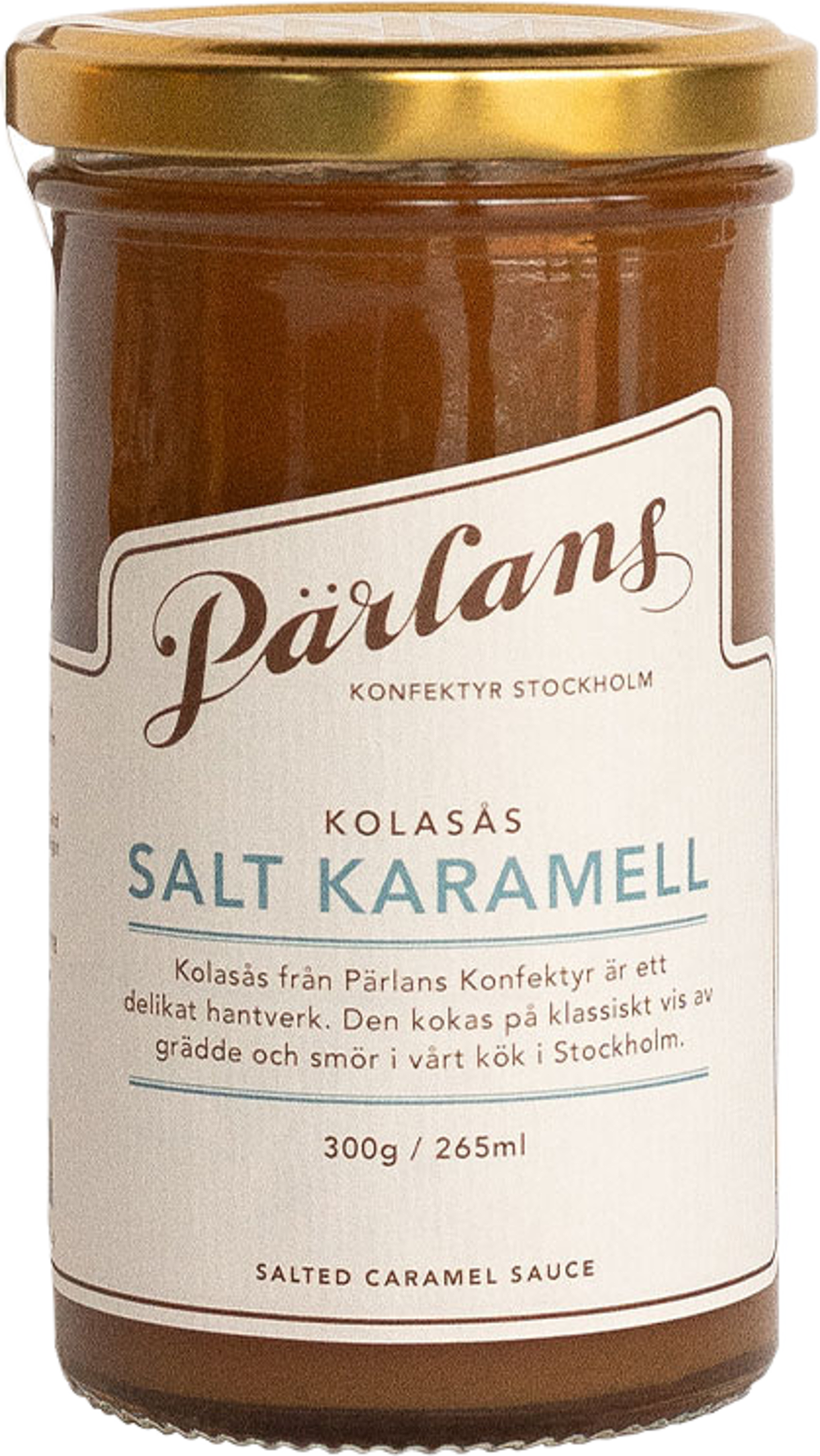 kolasås SALT KARAMELL glasburk