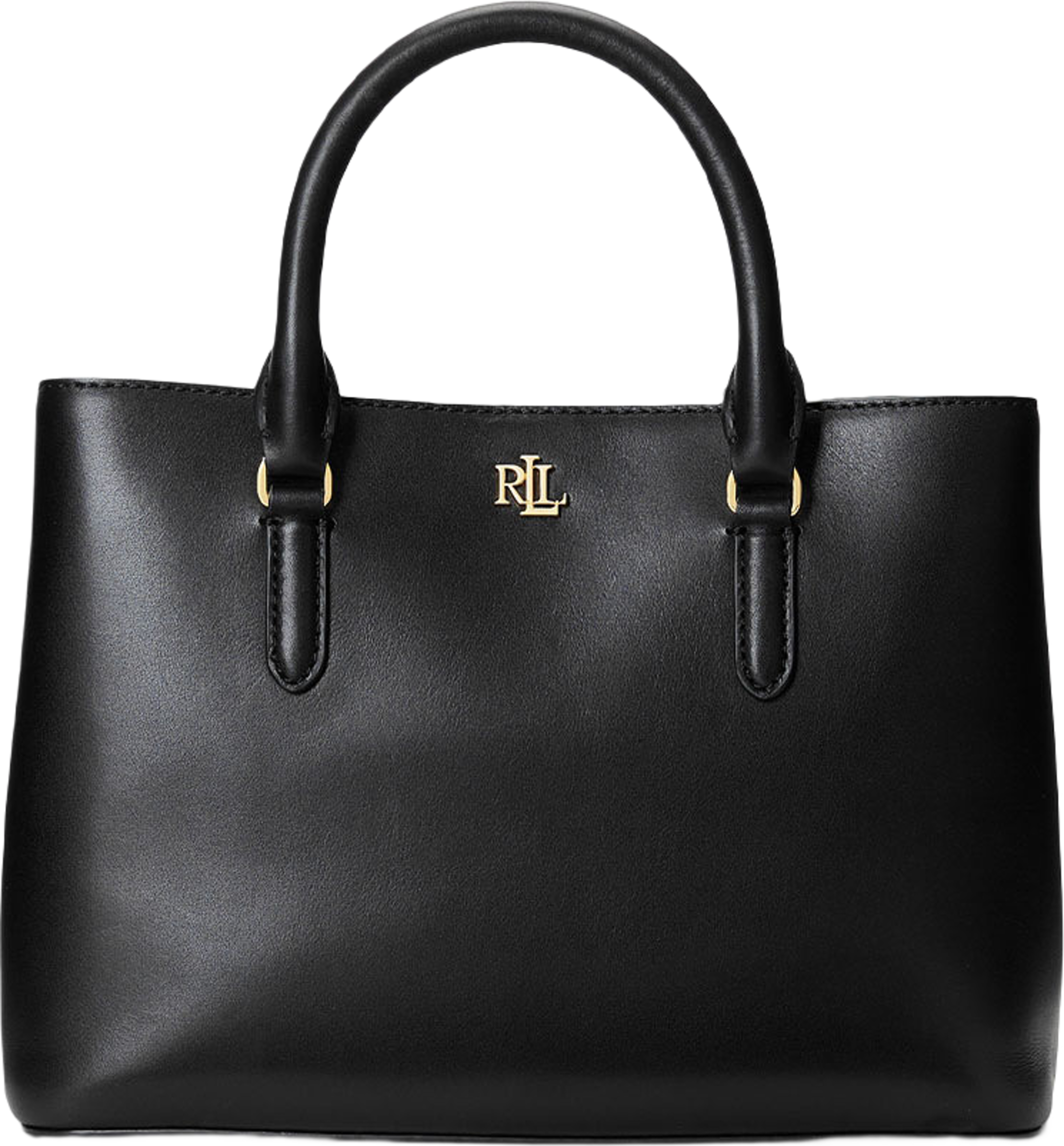 Smooth Leather Small Marcy Satchel