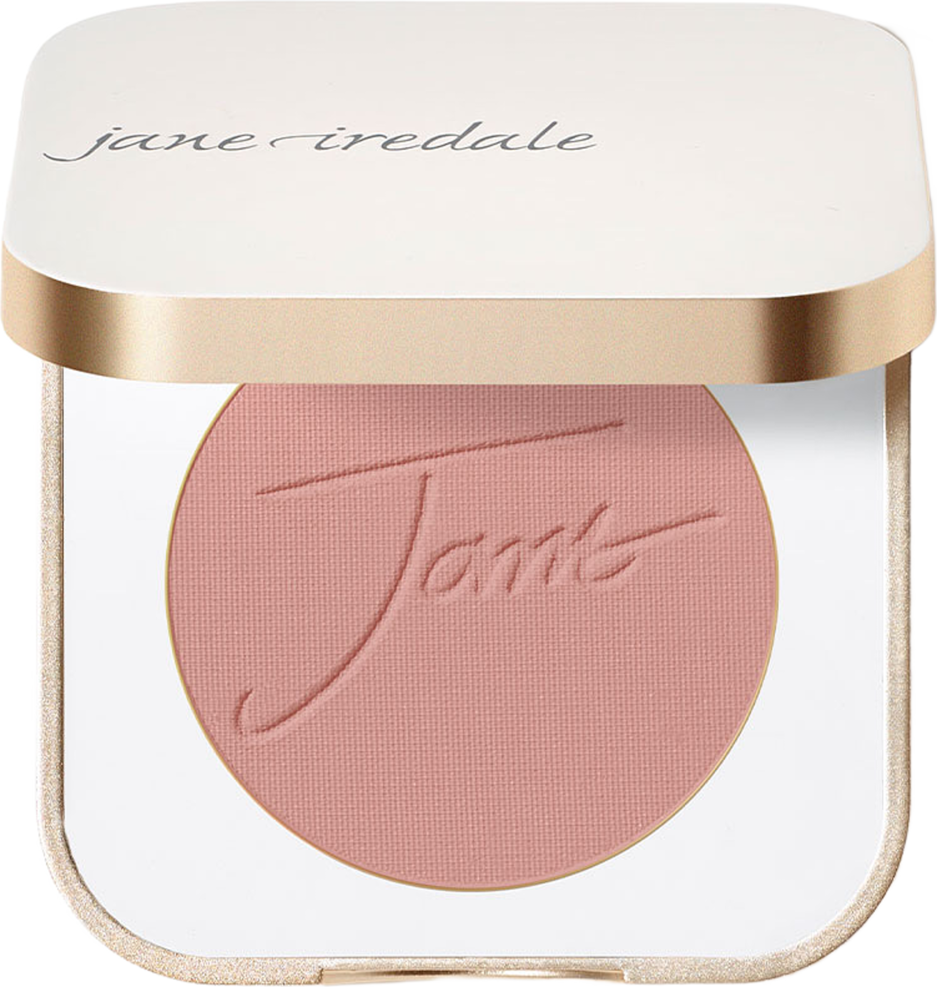 Purepressed Blush, från jane iredale, i färgen Barely Rose. Klicka för att öppna bilden i stort format