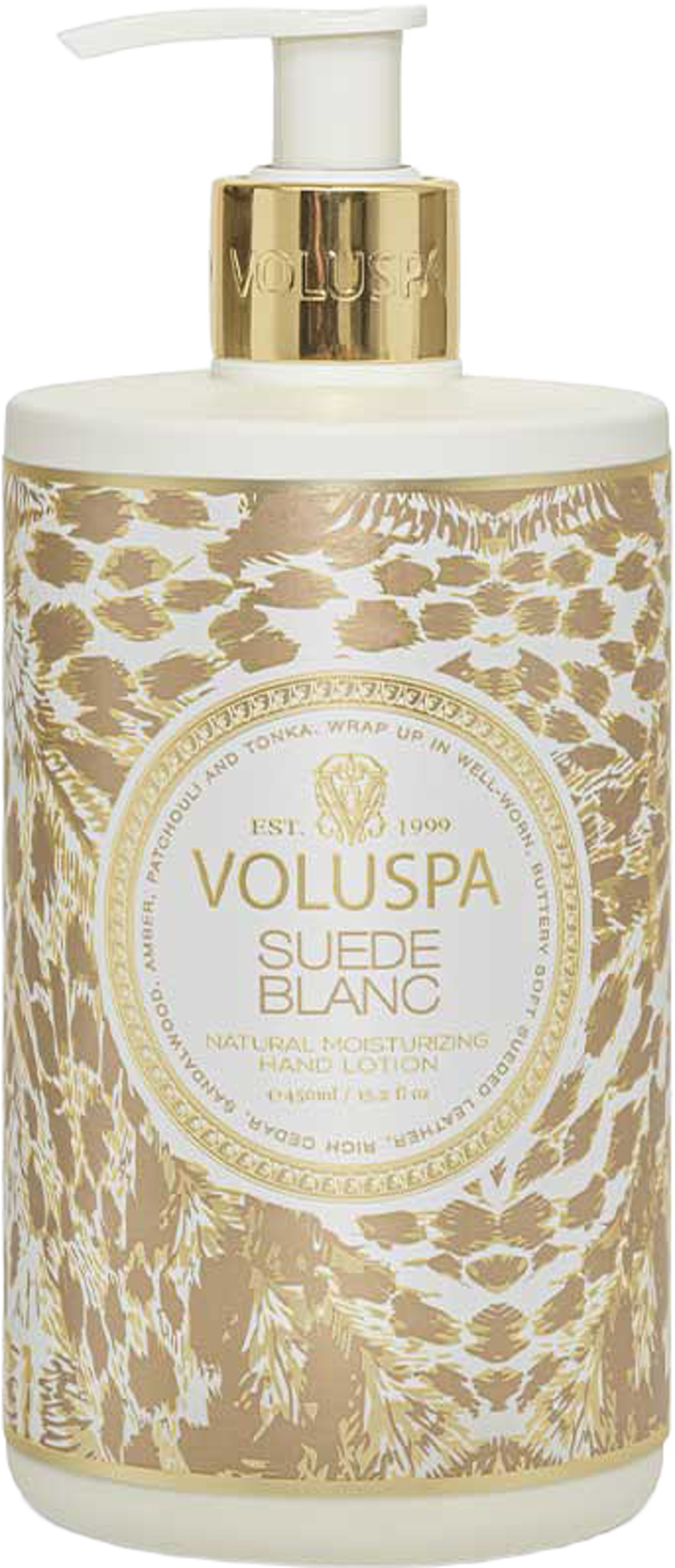 Hand Lotion Suede Blanc