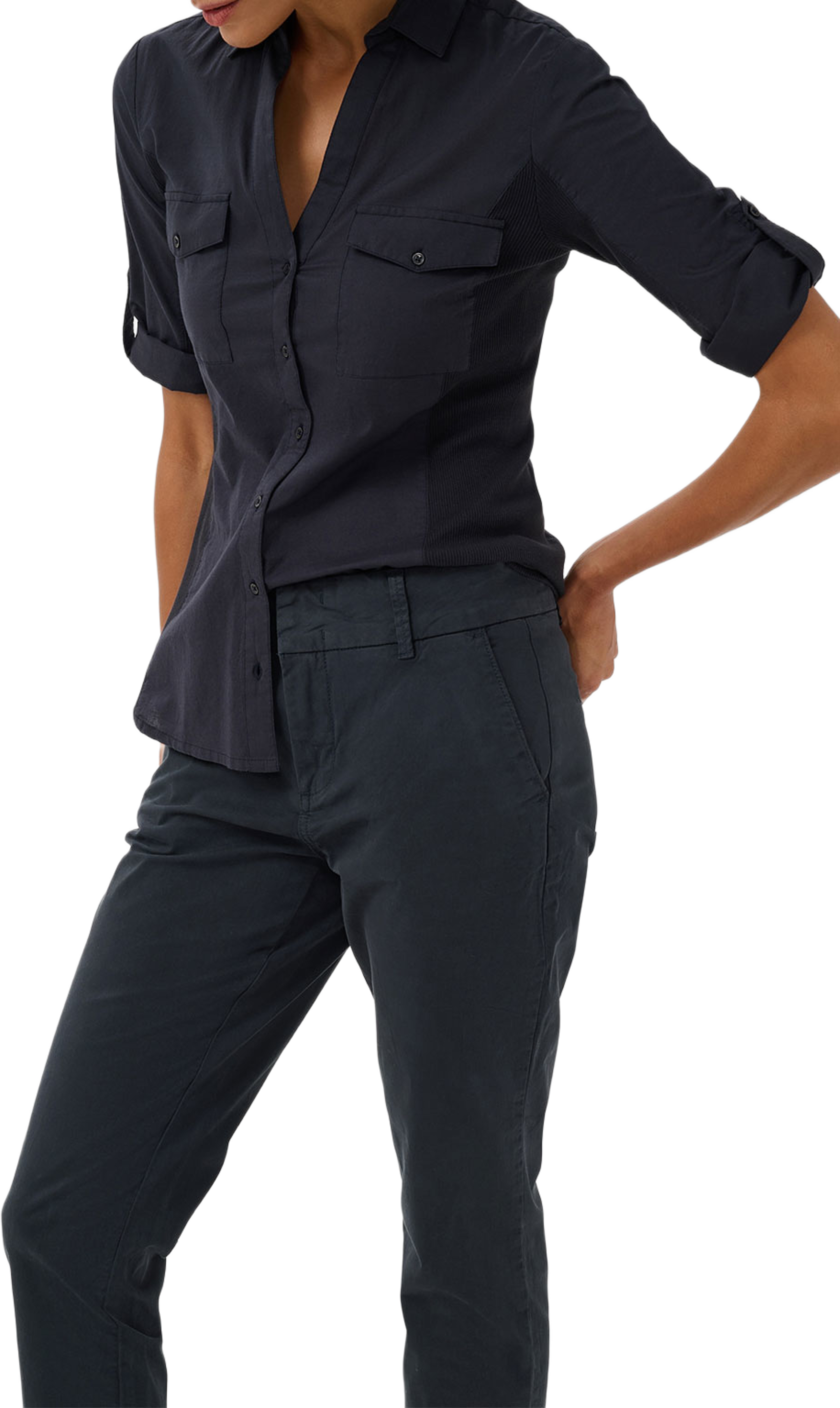 SoffysPW Trousers, från Part Two, i färgen Dark Navy. Klicka för att öppna bilden i stort format